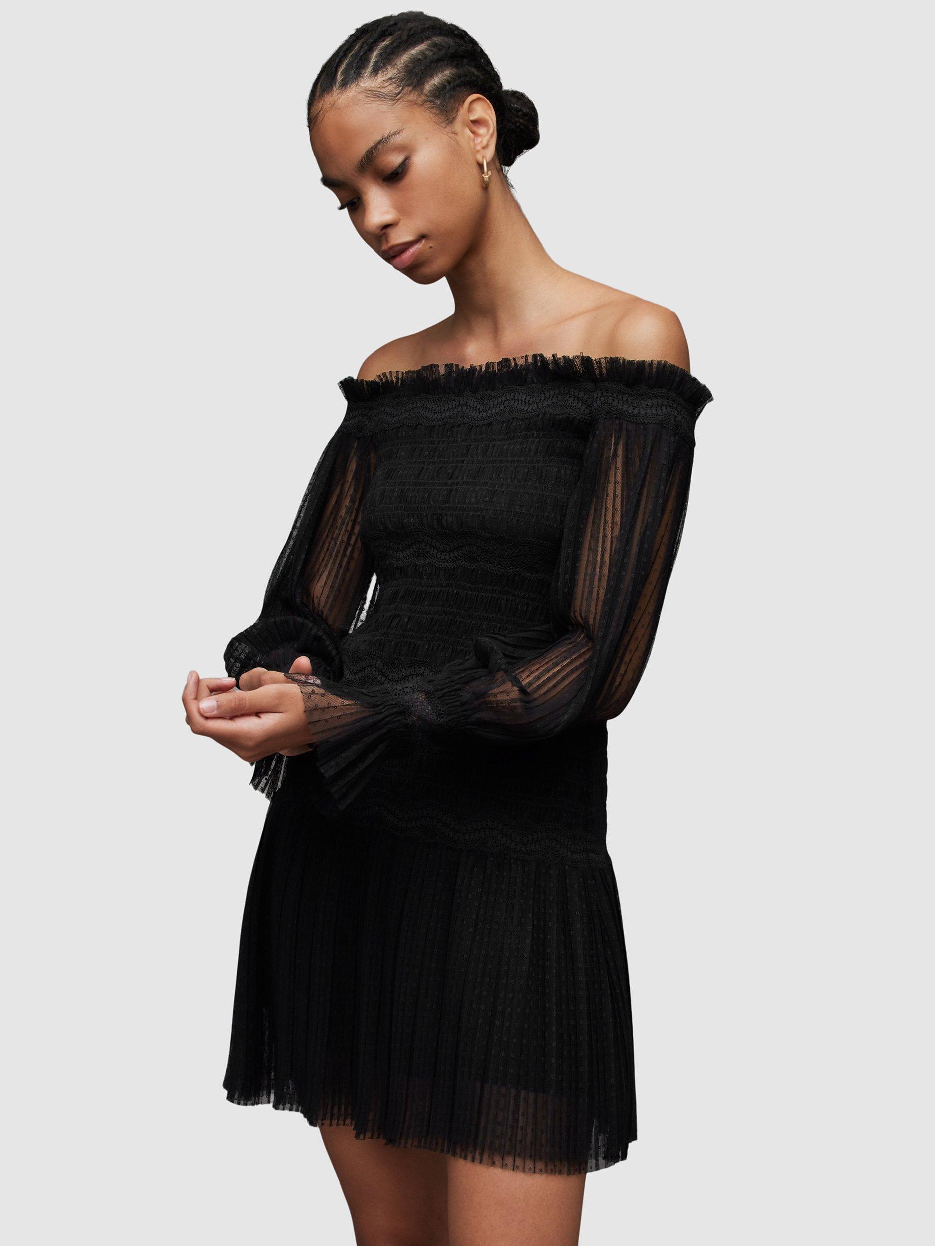 AllSaints Layla Dressy, Black
