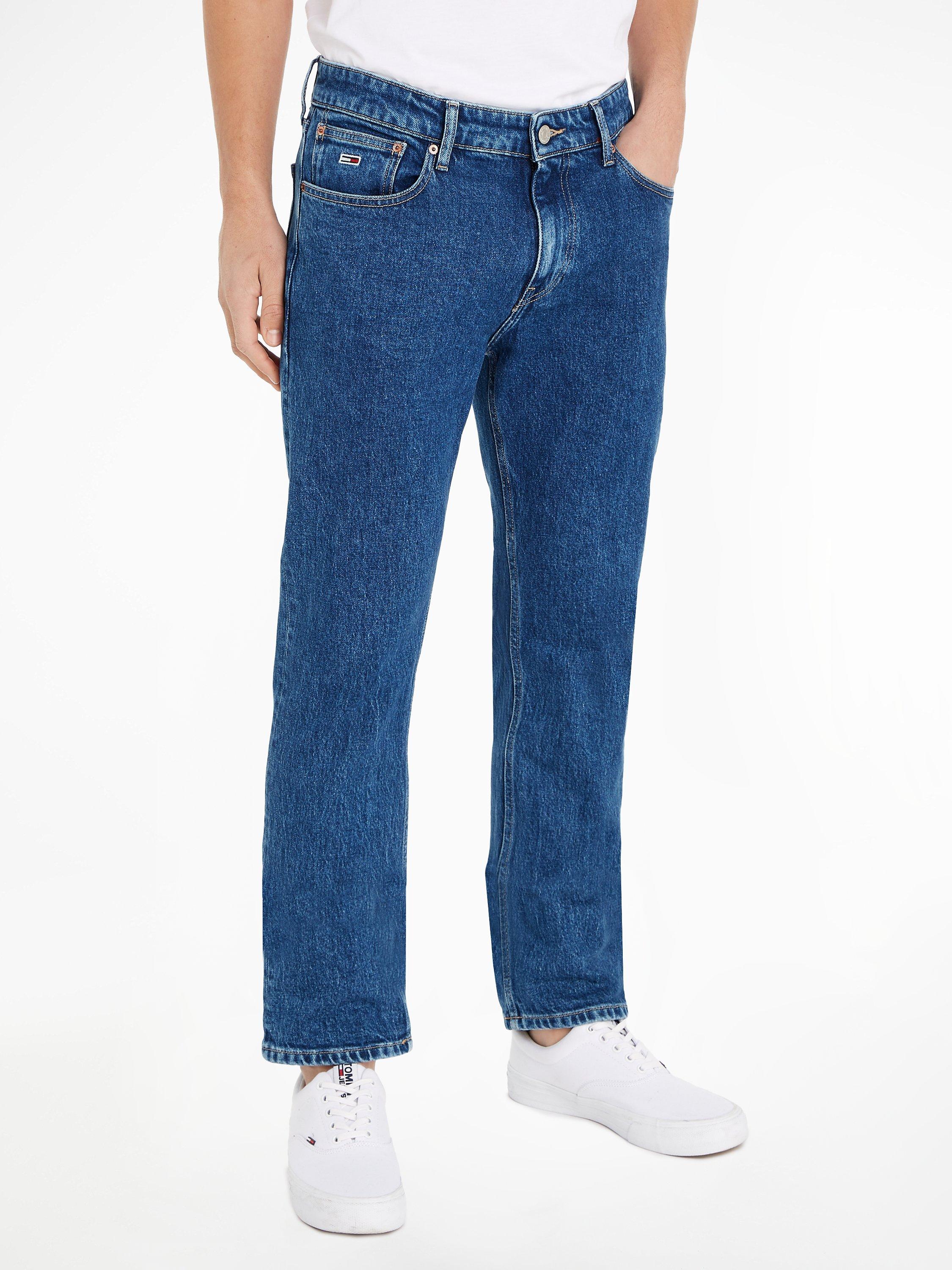Tommy Jeans Ryan Straight Jeans, Denim Dark