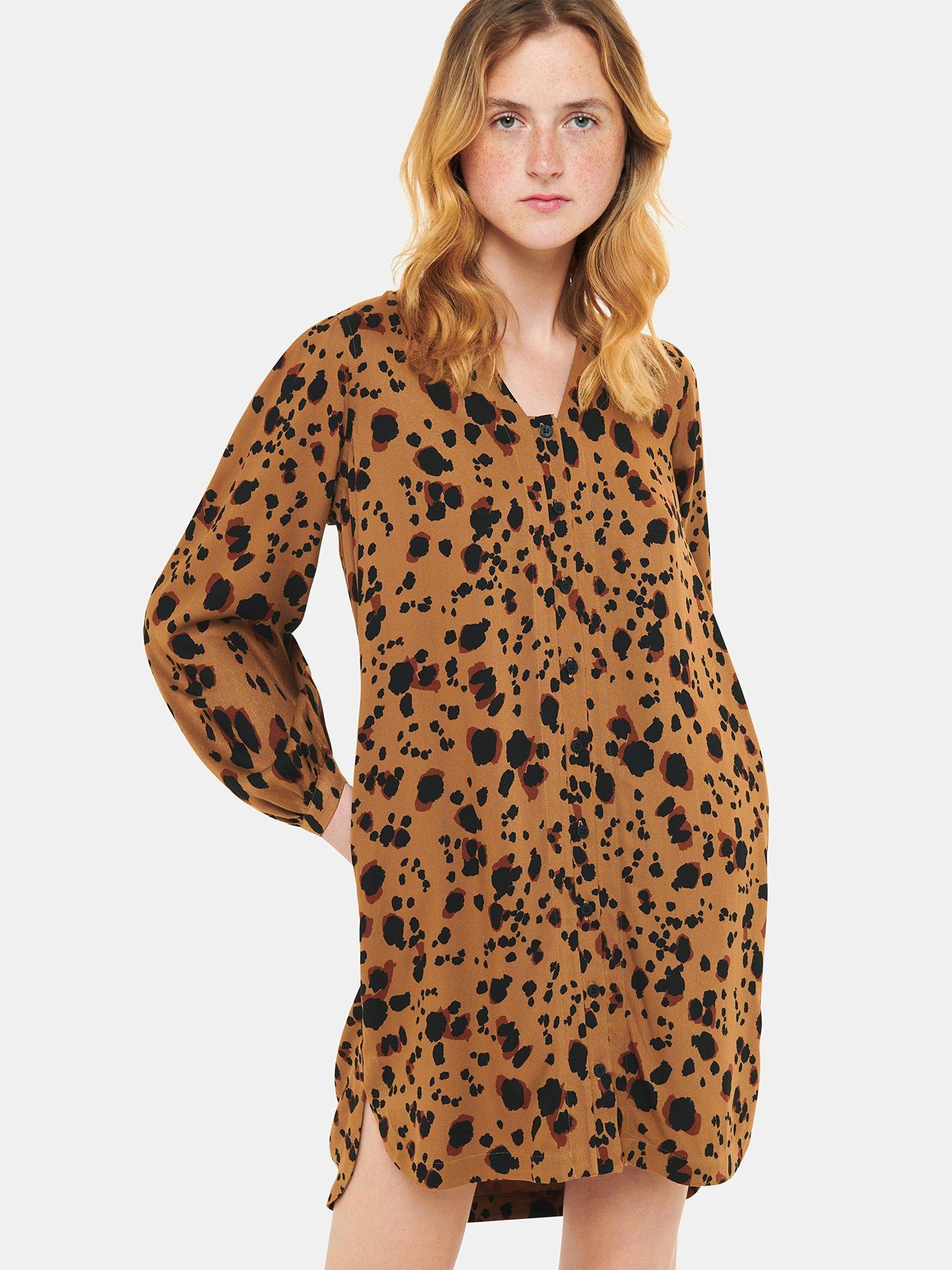 John lewis leopard print dress hotsell