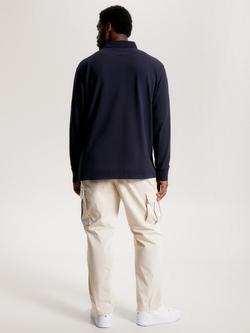 Tommy Hilfiger 1985 Regular Long Sleeve Polo Top - view 2, Desert Sky