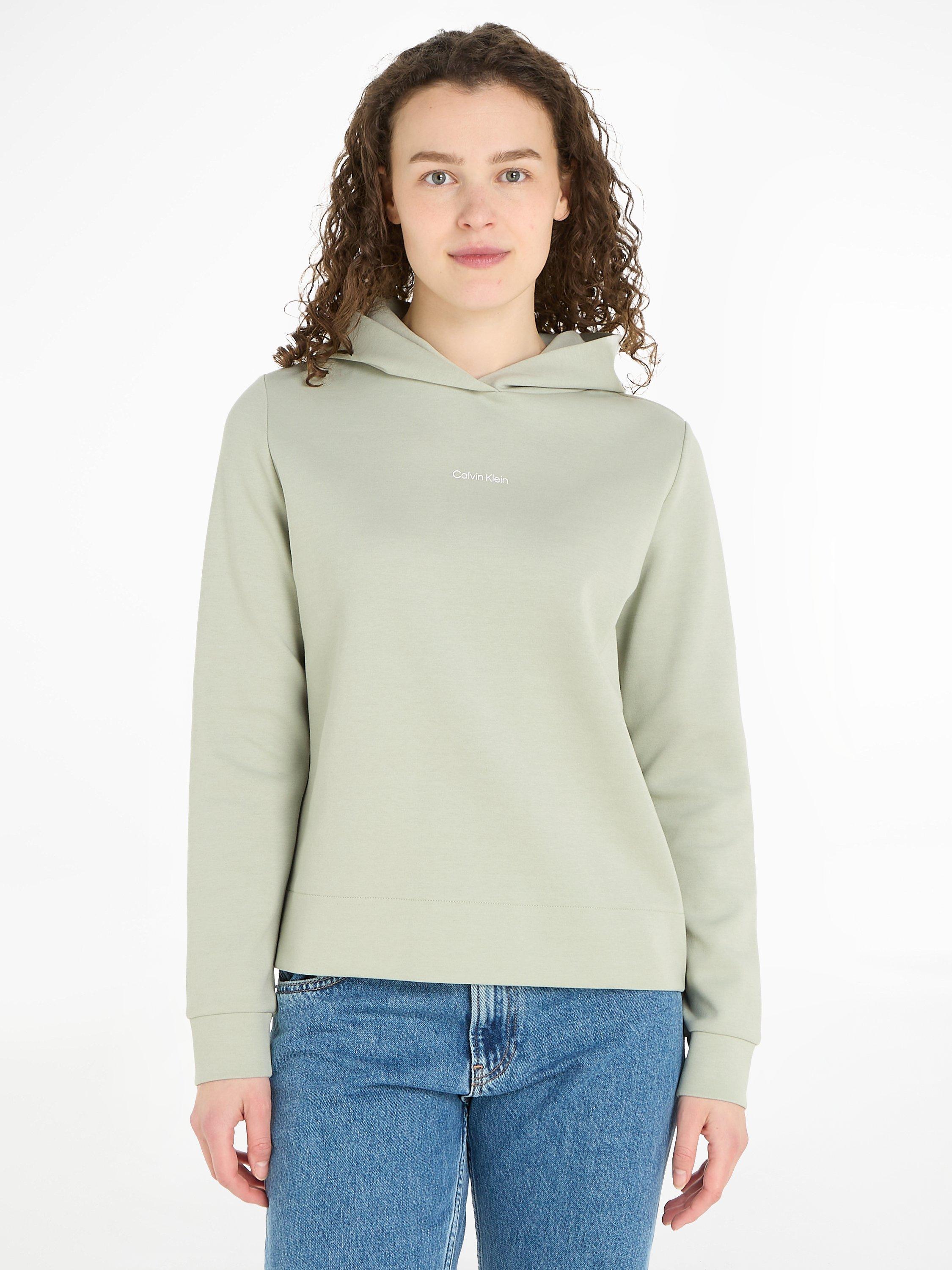Calvin Klein Micro Logo Hoodie, Desert Sage