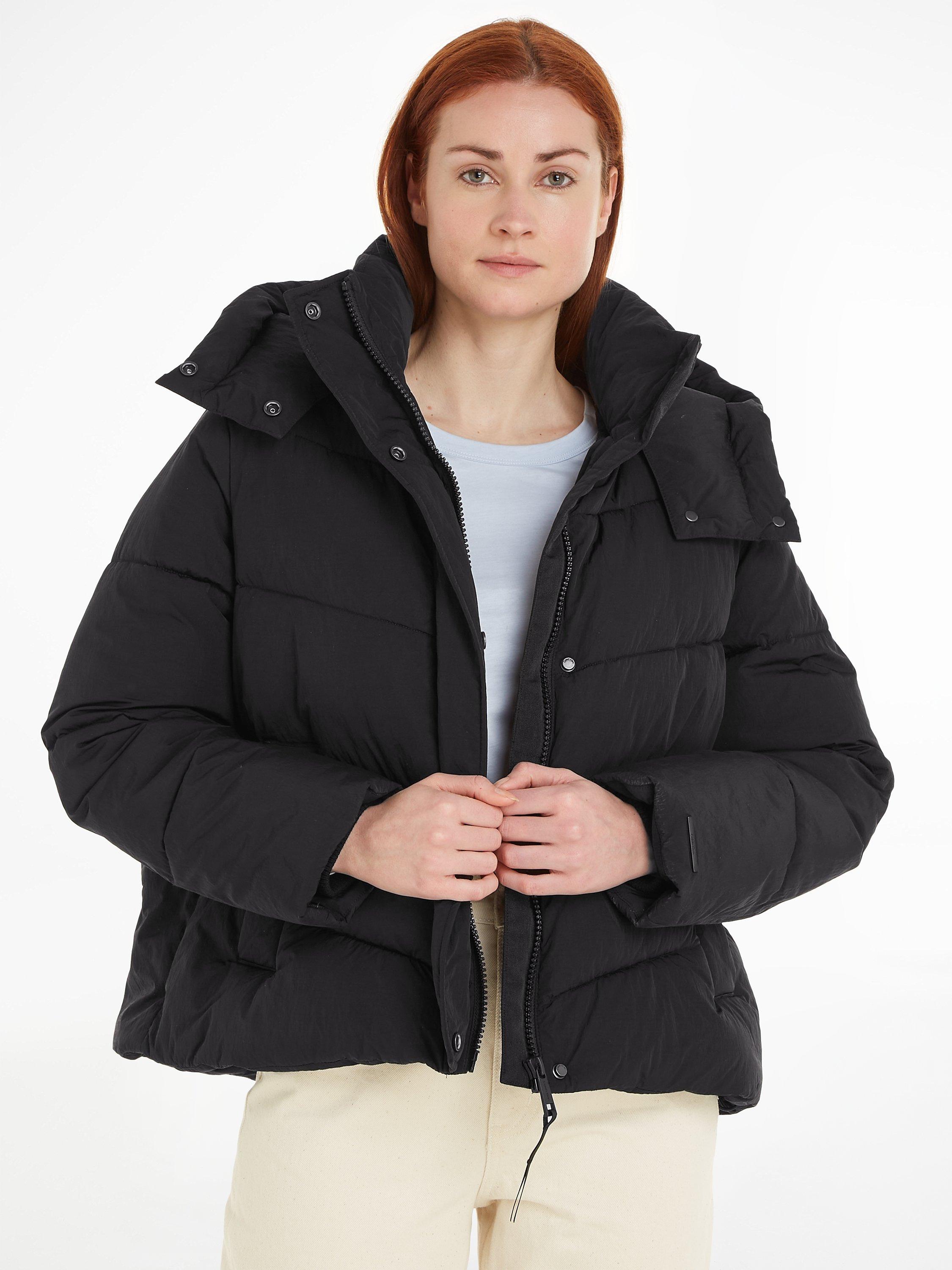 Calvin Klein Modern Padded Short Jacket, Black