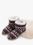 Celtic & Co. Knitted Wool Shortie Slippers, Nordic