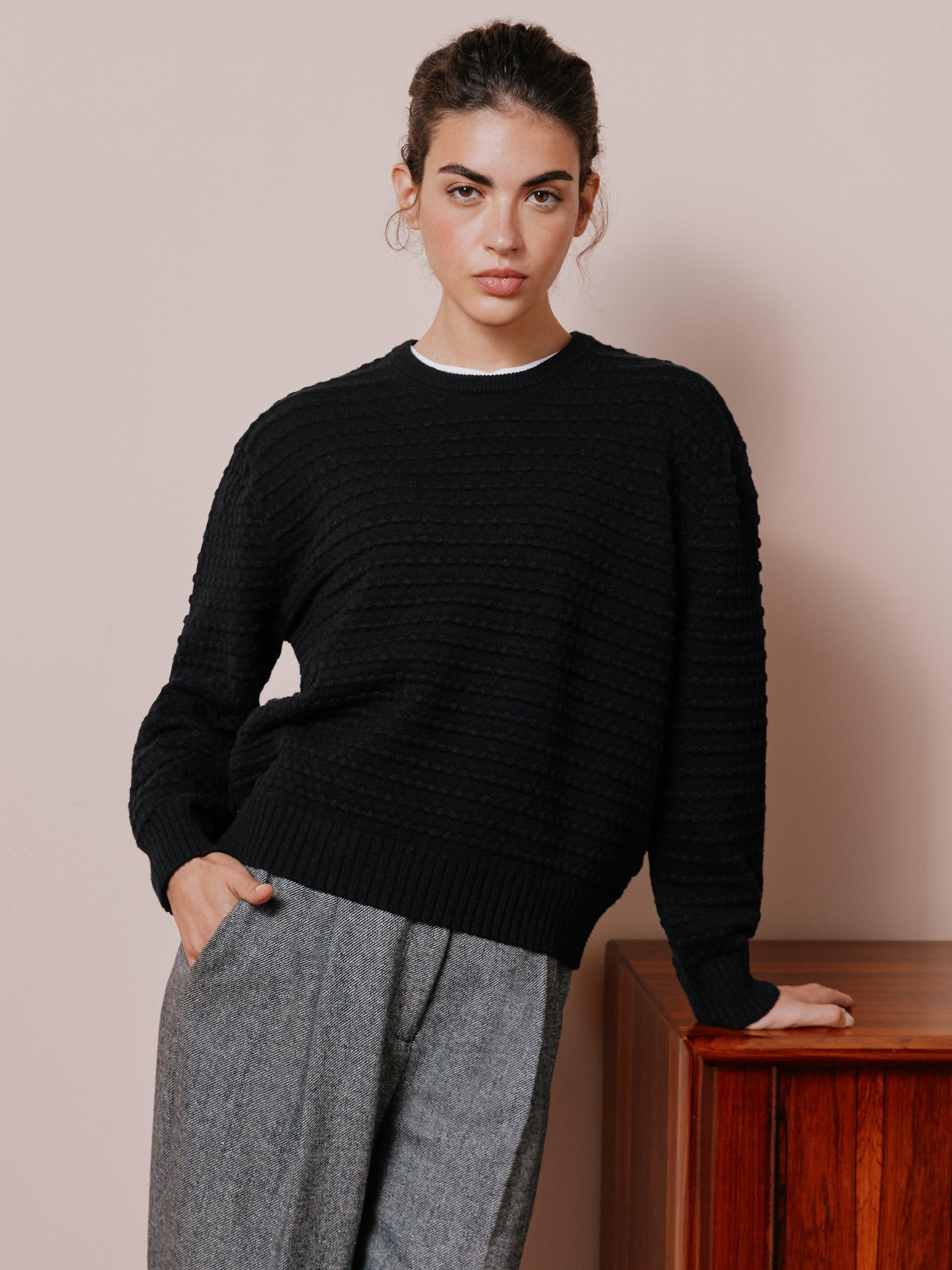 Albaray Bobble Crew Neck Jumper