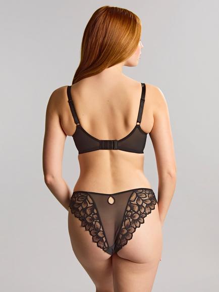 Panache Allure Full Cup Bra - view 2, Black/Latte