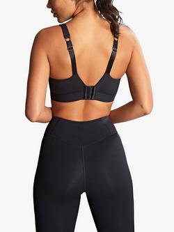 Panache Endurance Wired Non Padded Sports Bra, Black - view 2, Black