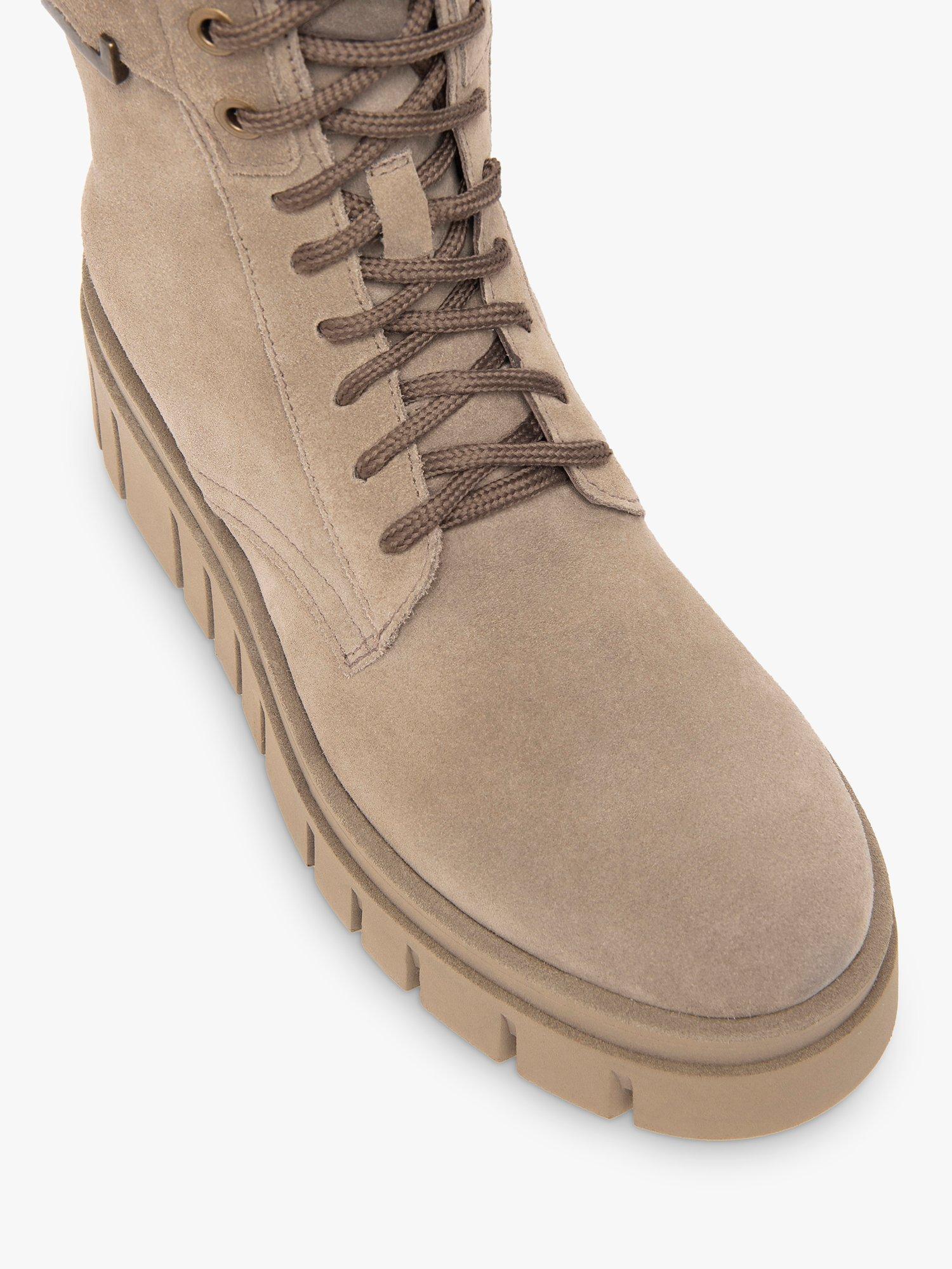 Product image 4 of 4, which shows NeroGiardini Leather Ridge Sole Biker Boots, Clay, 3