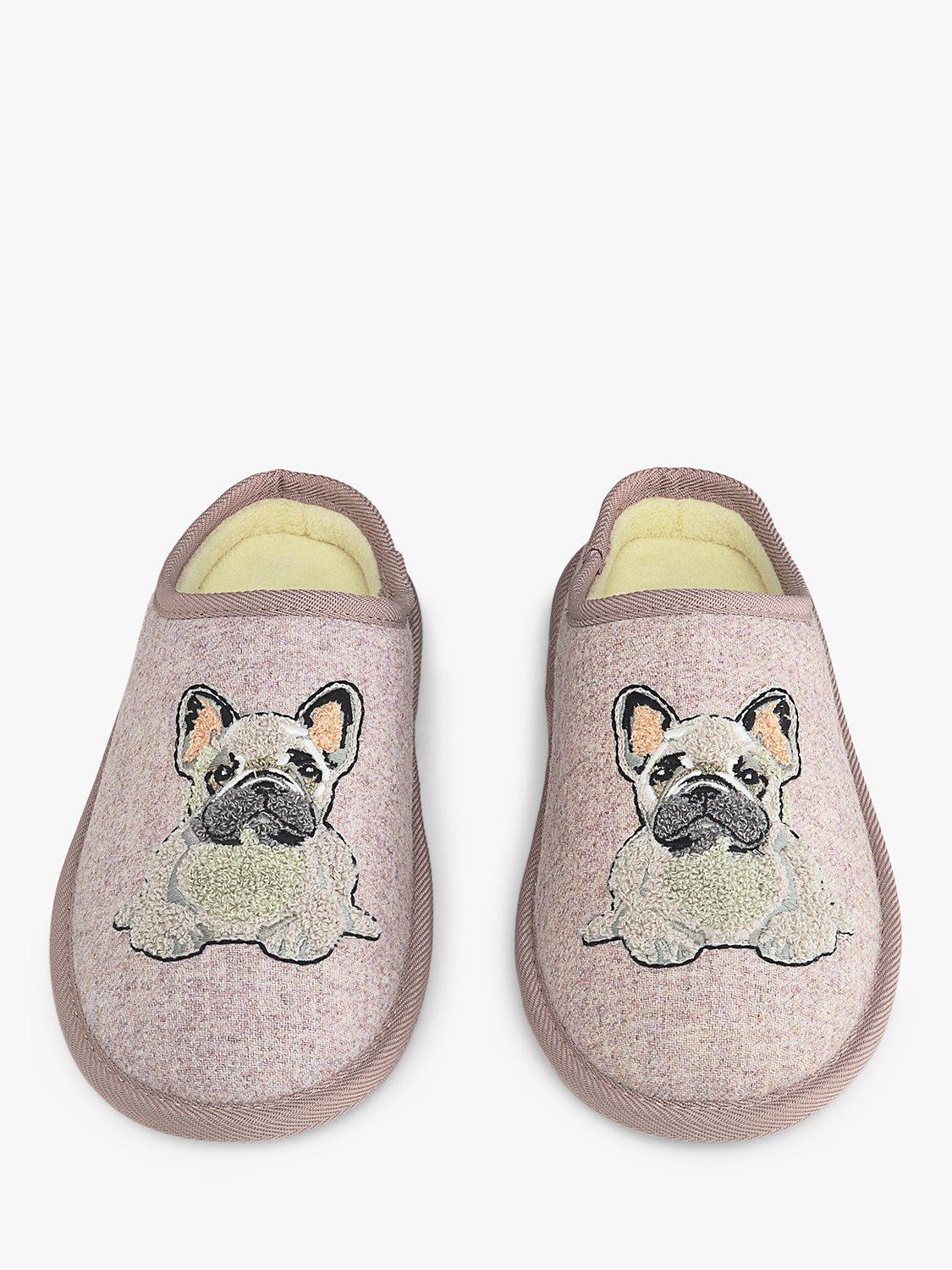 Radley Rose The Frenchie Mule Slippers, Pink