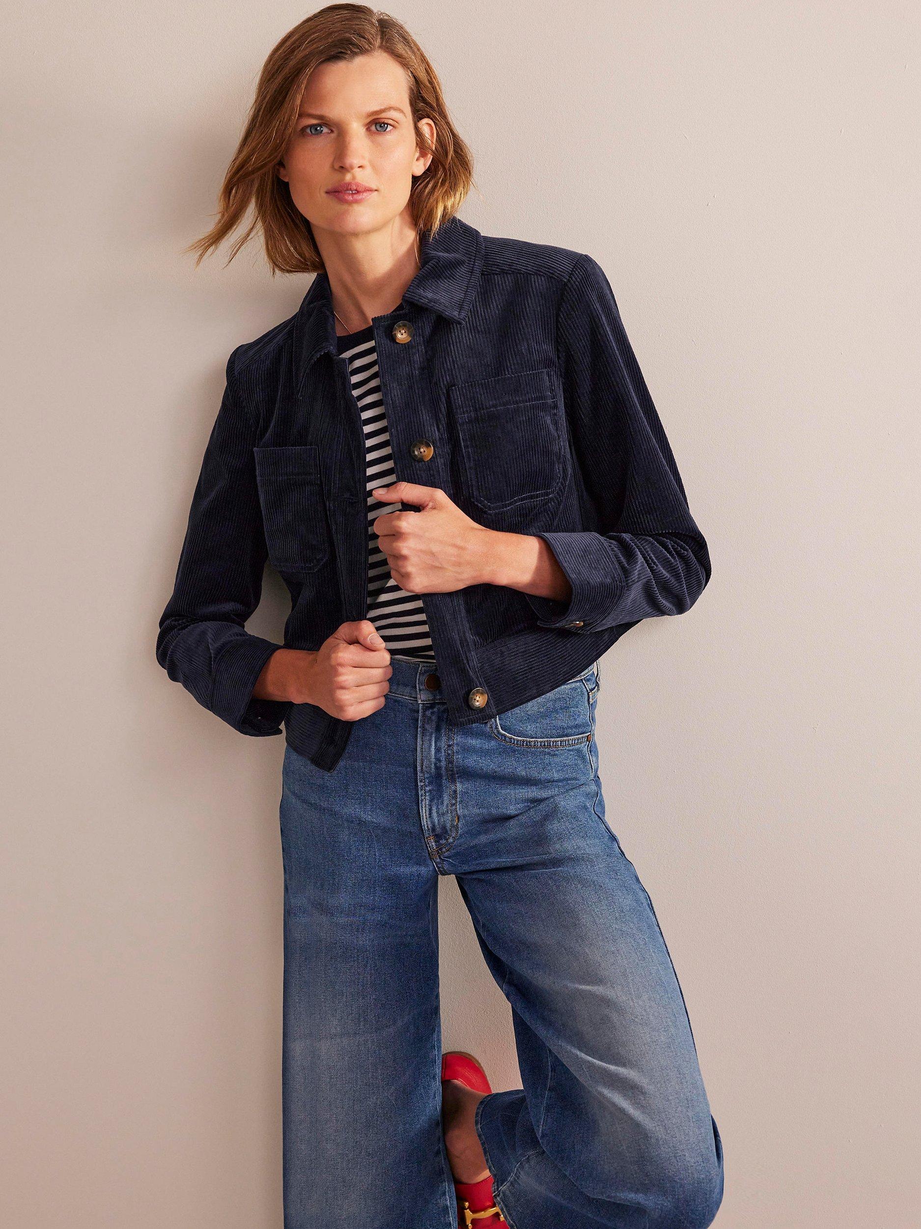 Boden Boxy Cord Jacket