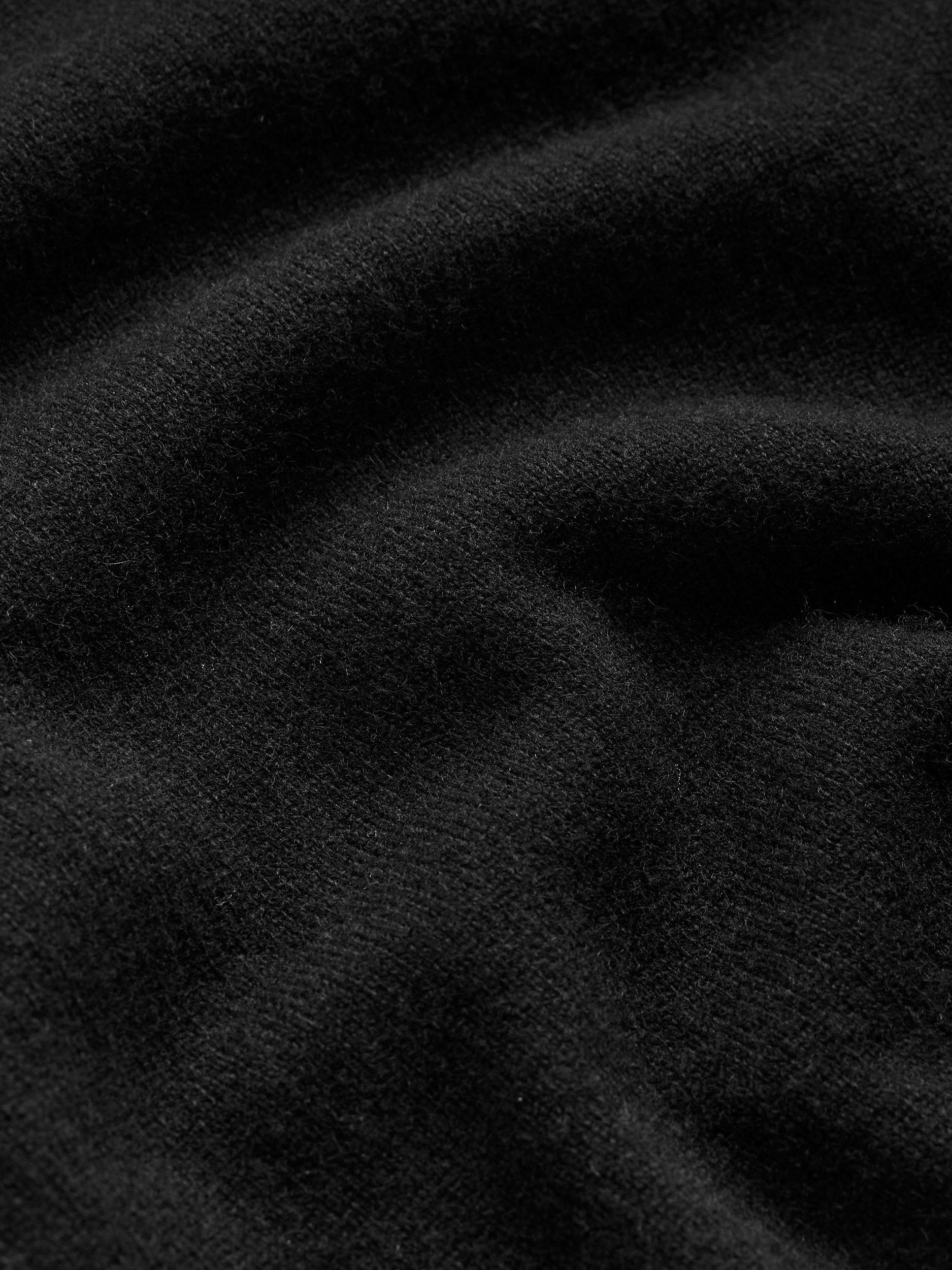 Product image 5 of 6, which shows Boden Eva Cashmere Crew Neck Jumper, Black, XS
