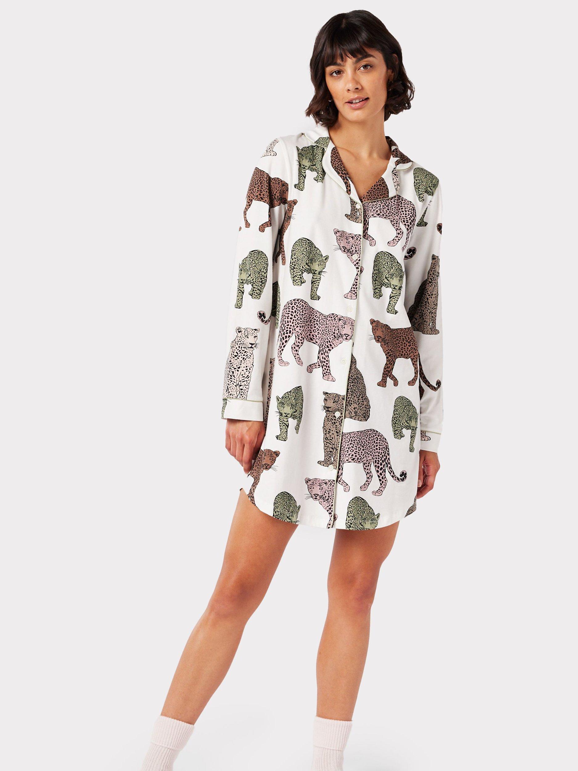 Leopard print nightshirt sale