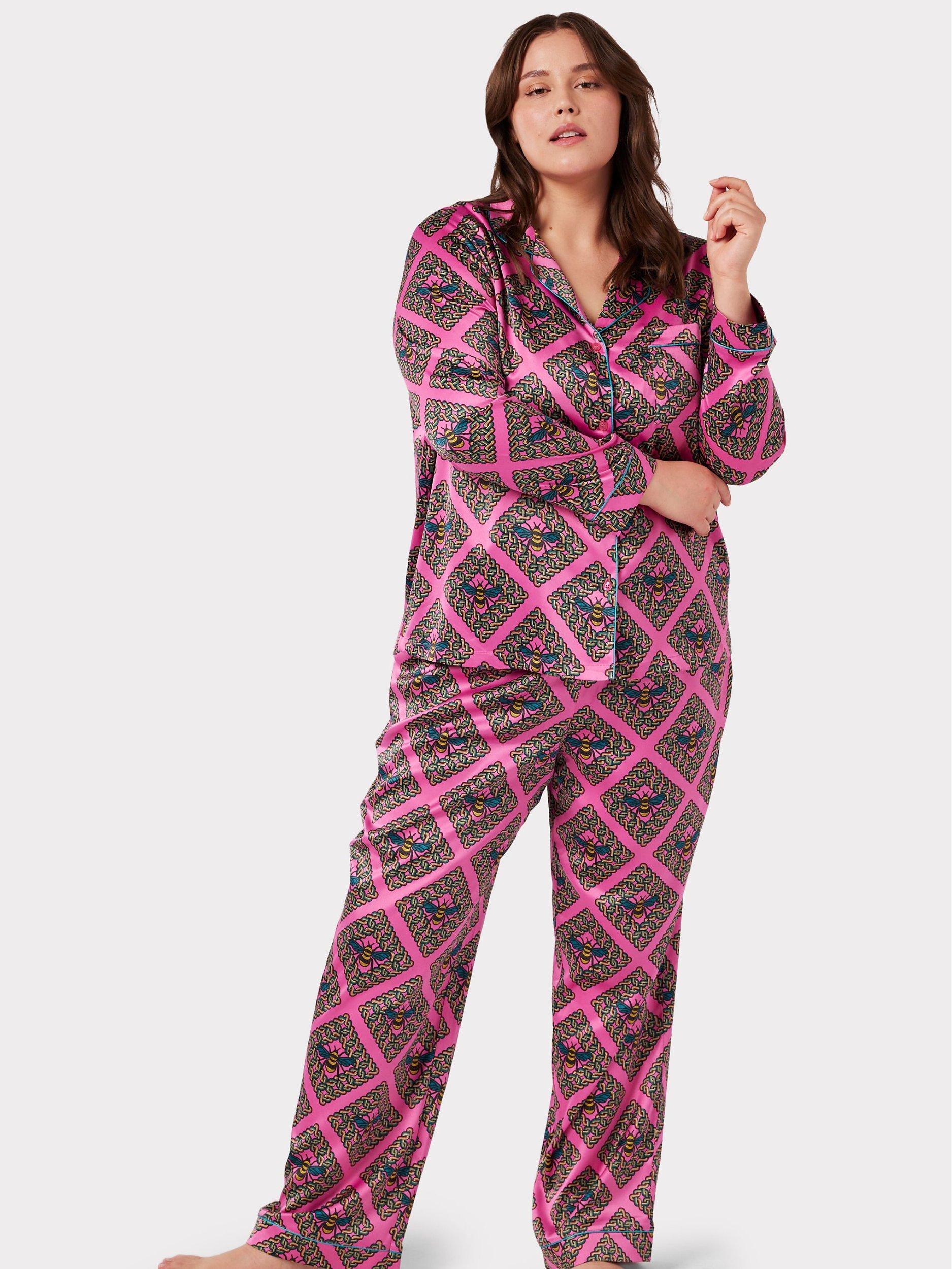 Chelsea Peers Curve Bee Mosaic Pyjama Set