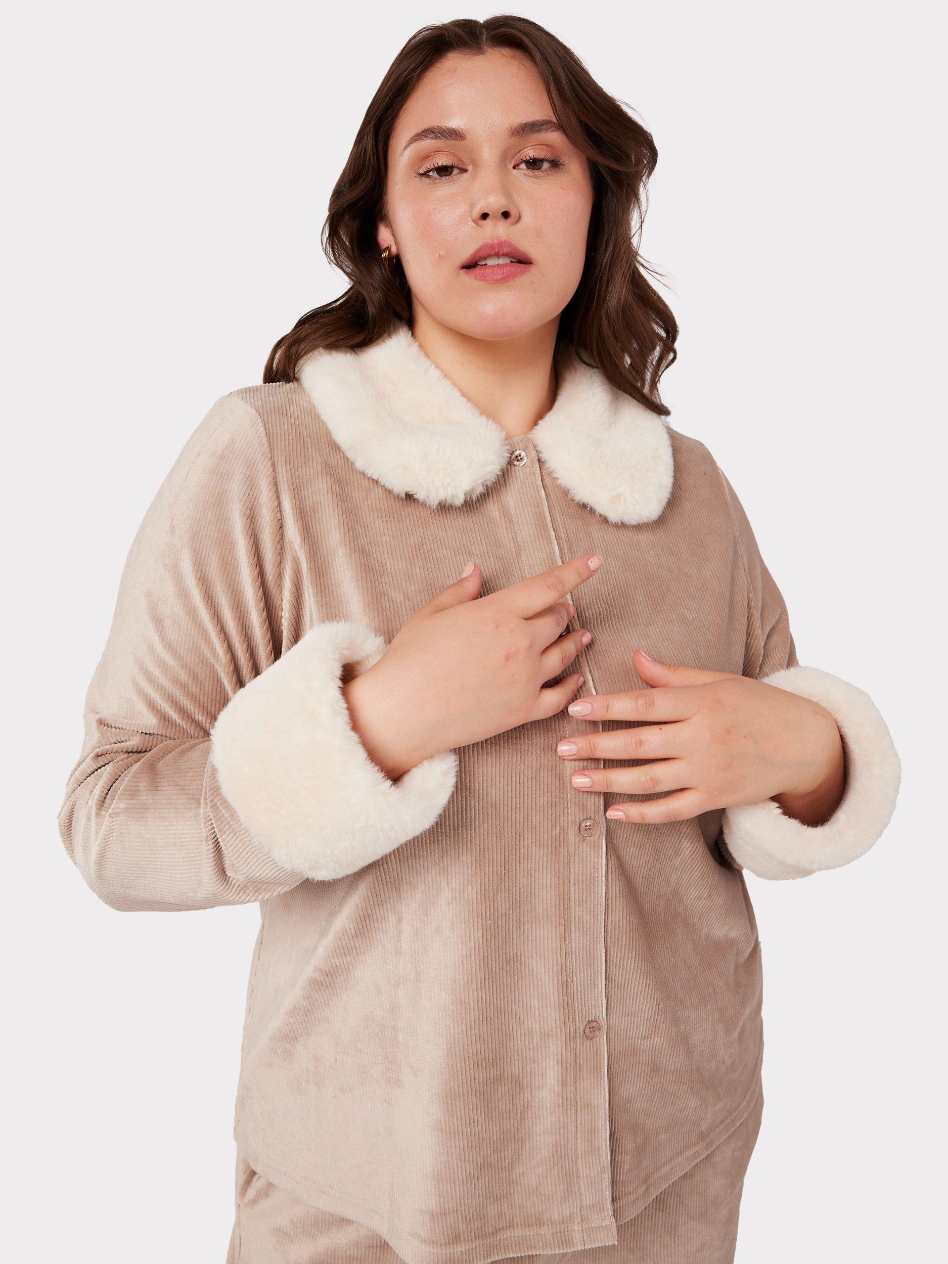 Chelsea Peers Long Pyjama Set, Brown