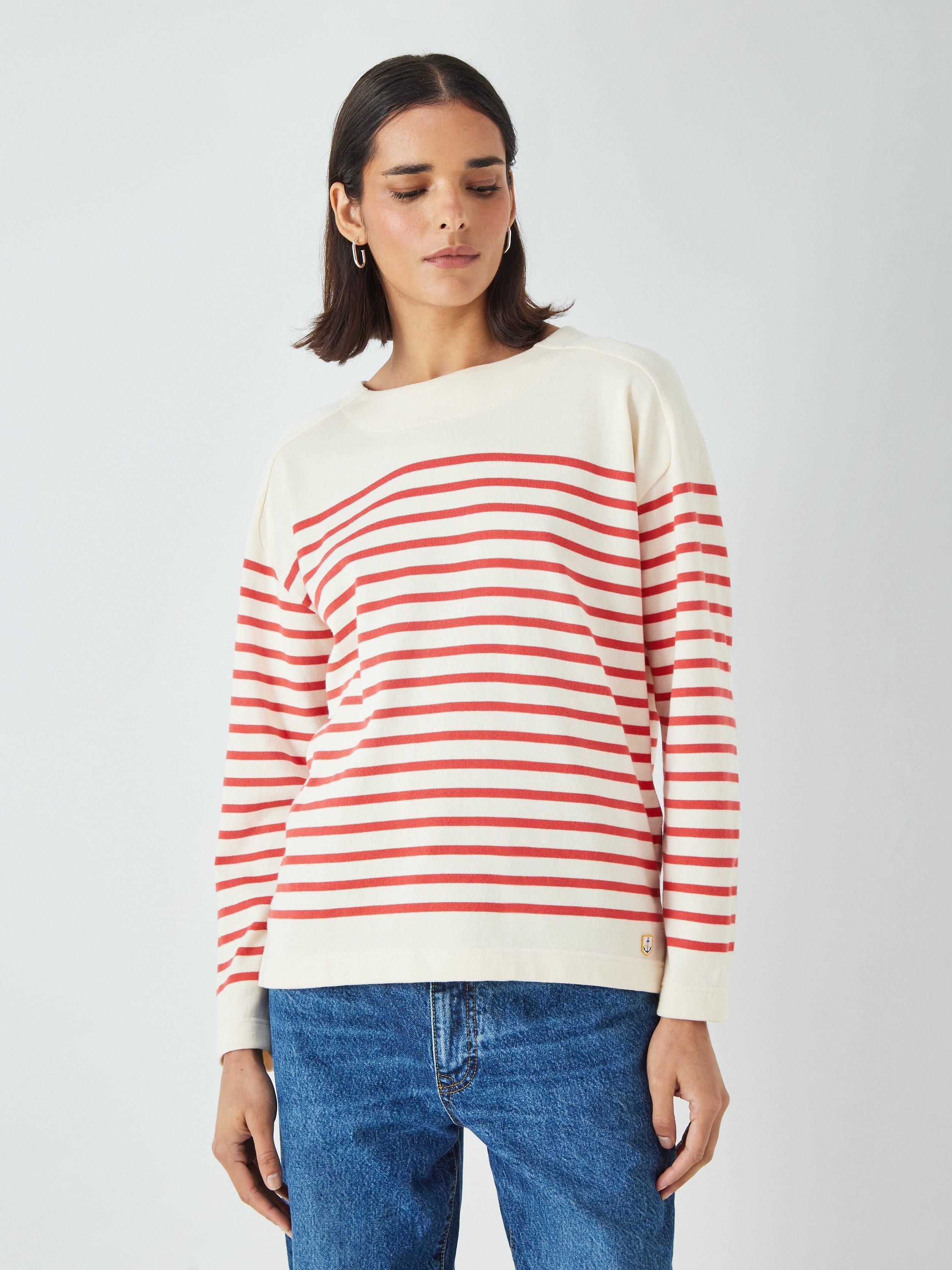 Armor Lux Marinière Heritage Top, Nature/Garance