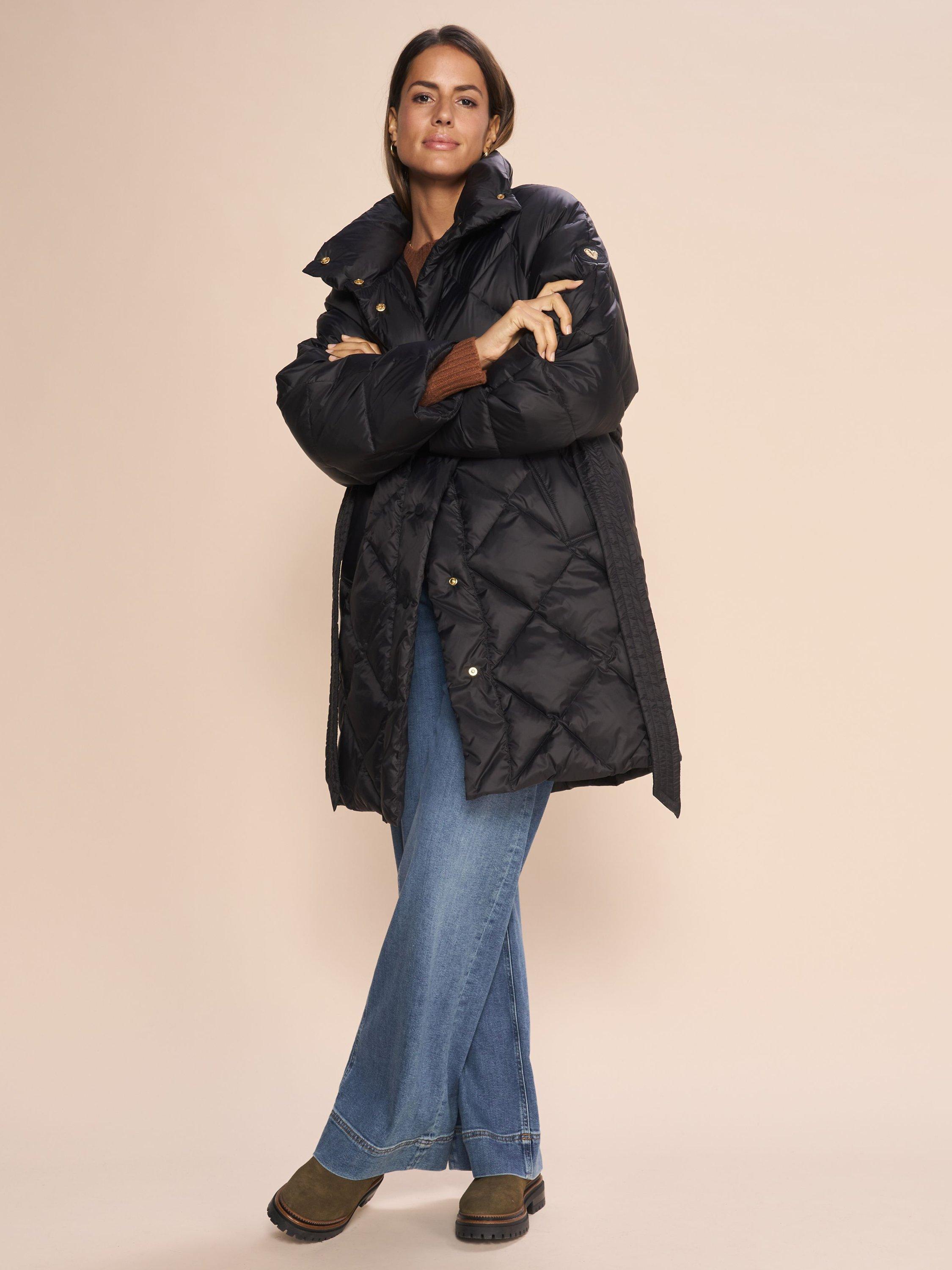 MOS MOSH Eden Down Puffer Jacket, Black