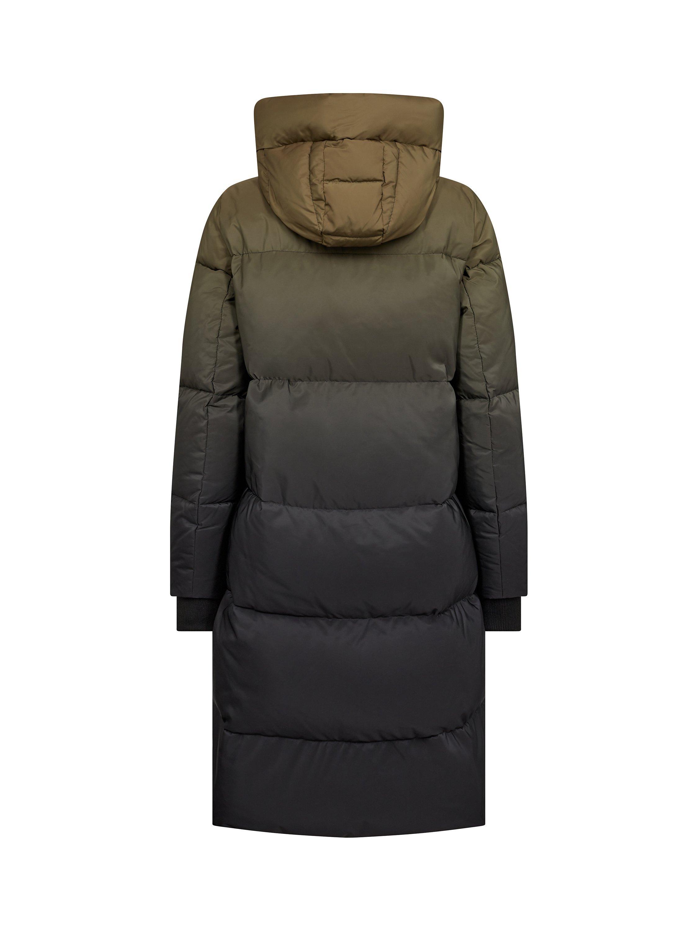 MOS MOSH Nova Dip Dye Hooded Jacket, Fir Green, L