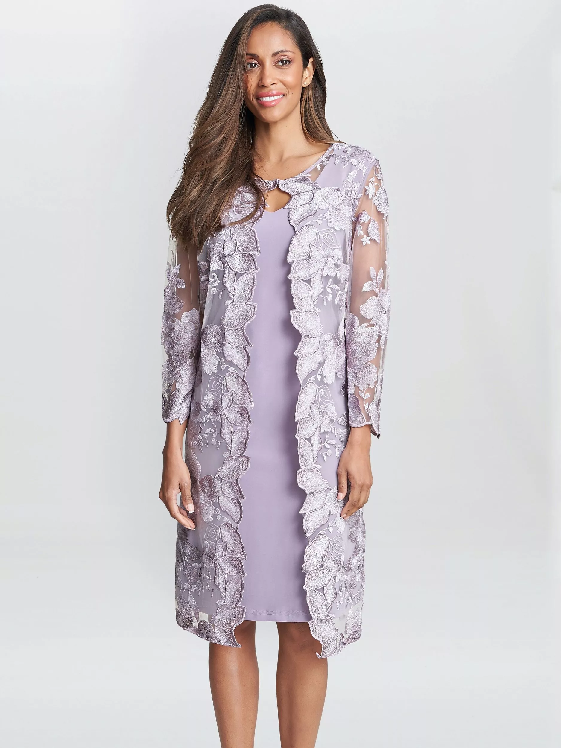 Purple Lace Dresses John Lewis Partners