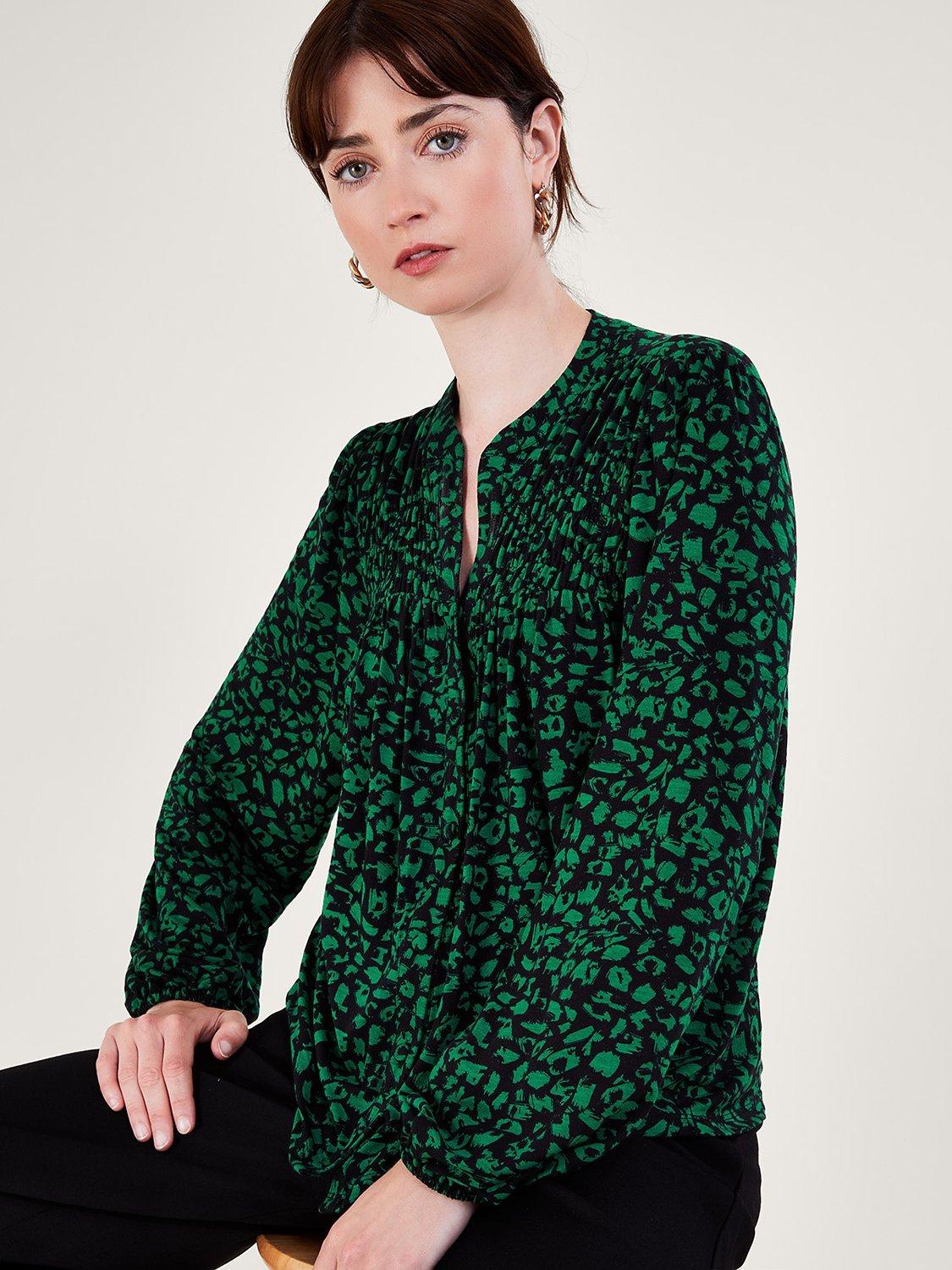 Monsoon Pip Printed Shirt, Black