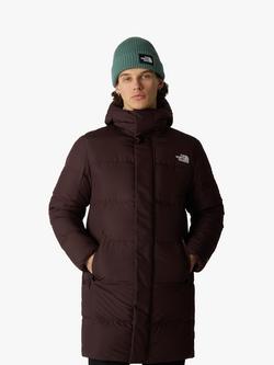 The North Face Hydrenalite Down Hooded Parka, Brown, Brown
