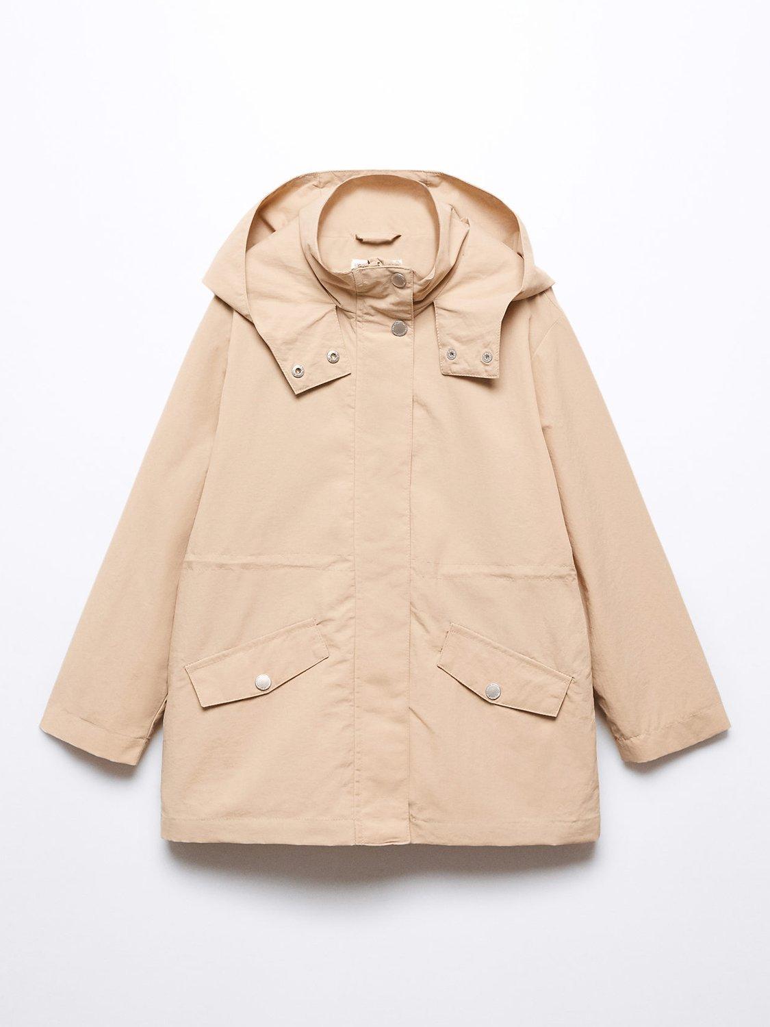 Mango Kids' Gaba Hooded Parka Jacket