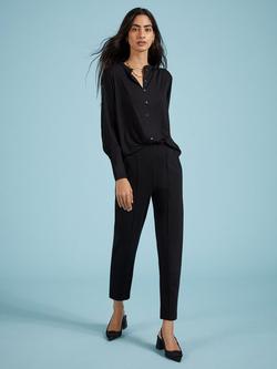 Baukjen Elizabeth Tailored Trousers, Caviar Black, Caviar Black