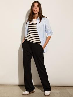 Baukjen Marian Wide Leg Trousers, Caviar Black