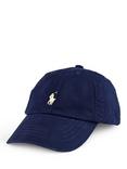 Polo Ralph Lauren Kids' Cotton Signature Logo Cap, Navy
