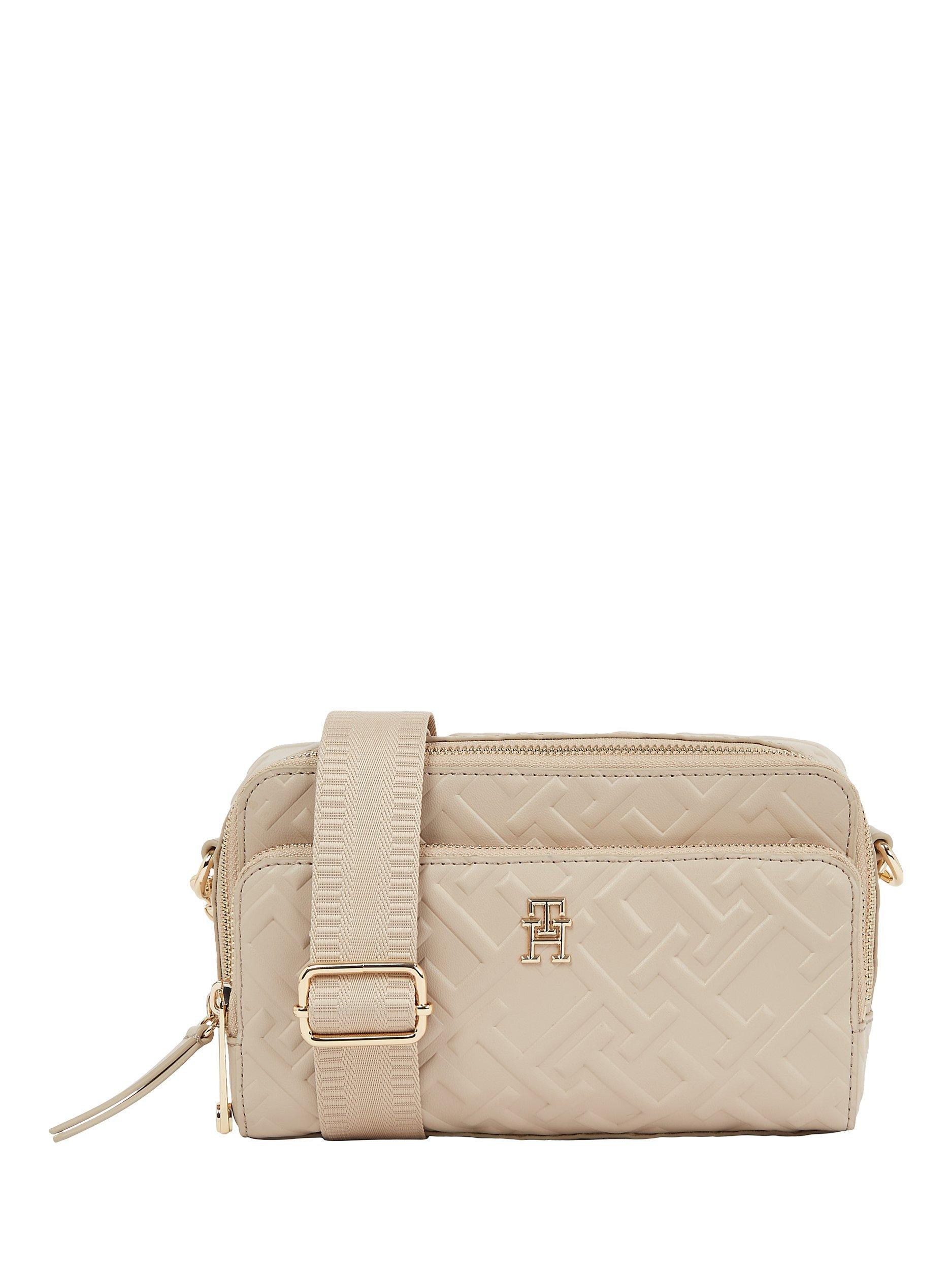 Tommy Hilfiger Iconic Embossed Tommy Camera Bag, Merino
