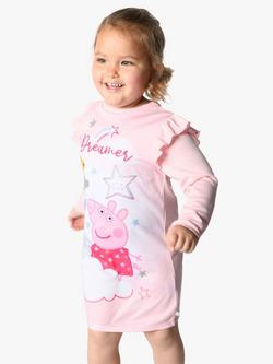 Brand Threads Peppa Pig Nightie, Pink, Pink