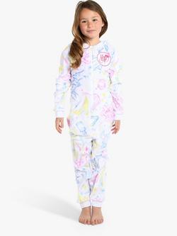 Brand Threads Kids' Harry Potter Hooded Onesie, Multi, Multi