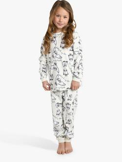 Brand Threads Kids' Harry Potter Fleece Pyjama Set, Multi, Multi