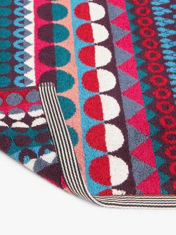 Margo Selby Kilburn Bath Mat - view 2, Red/Multi