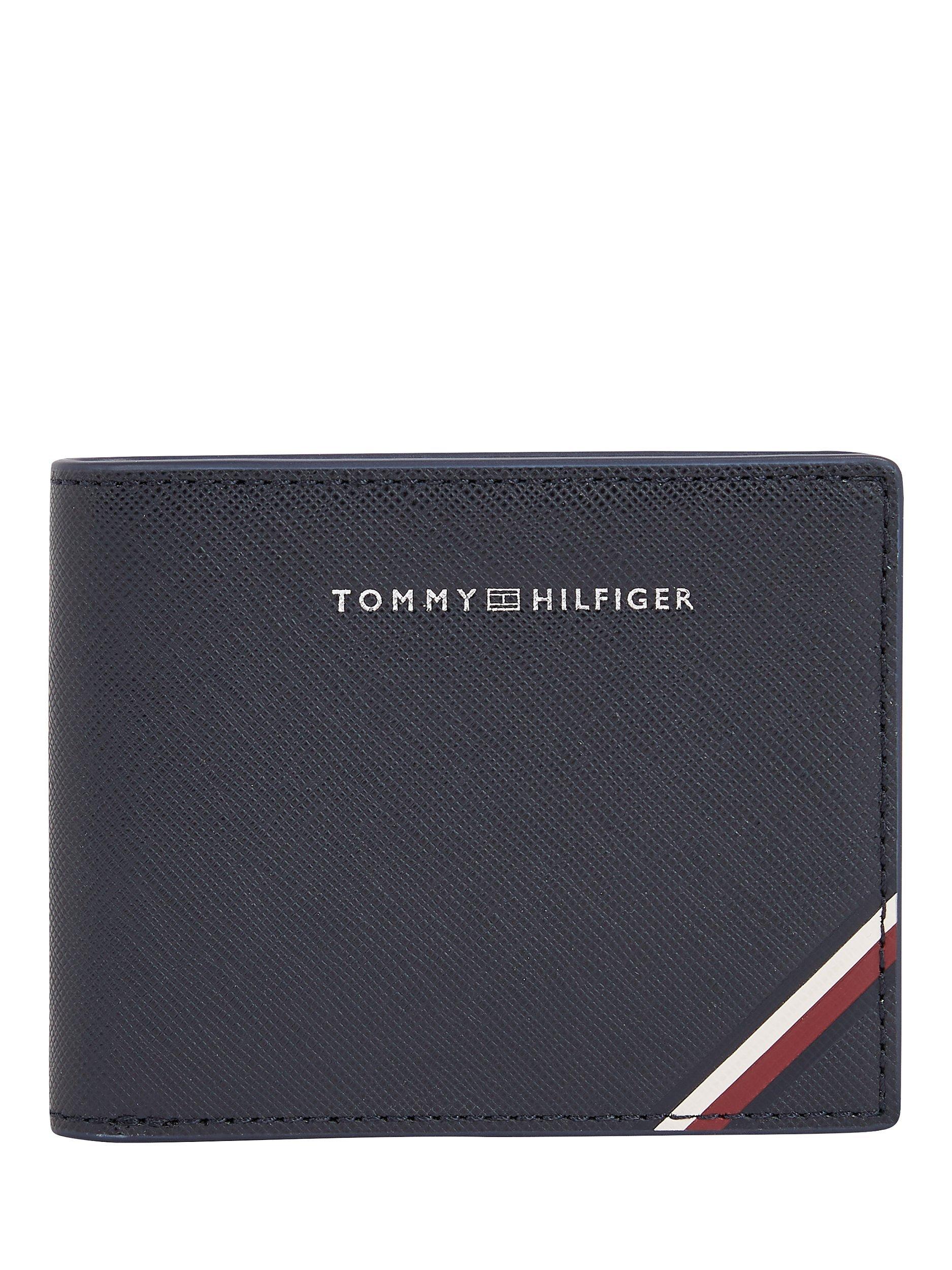 Tommy Hilfiger Central Leather Wallet, Space Blue