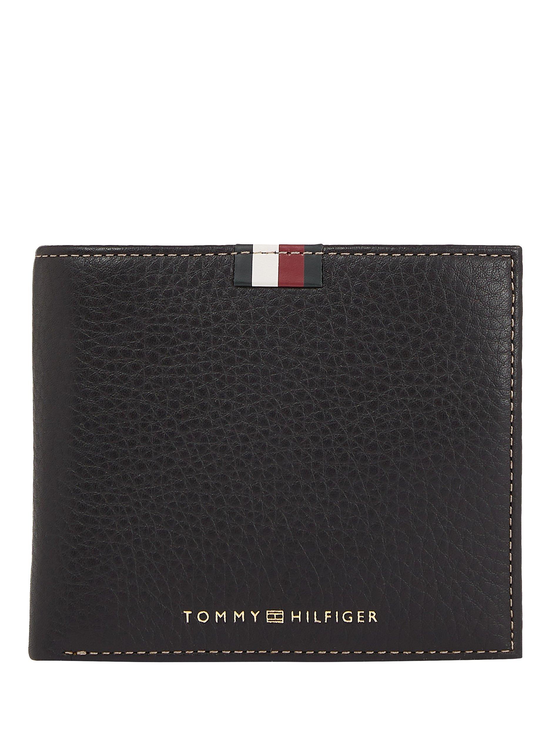Tommy Hilfiger Corporate Leather Wallet, Black