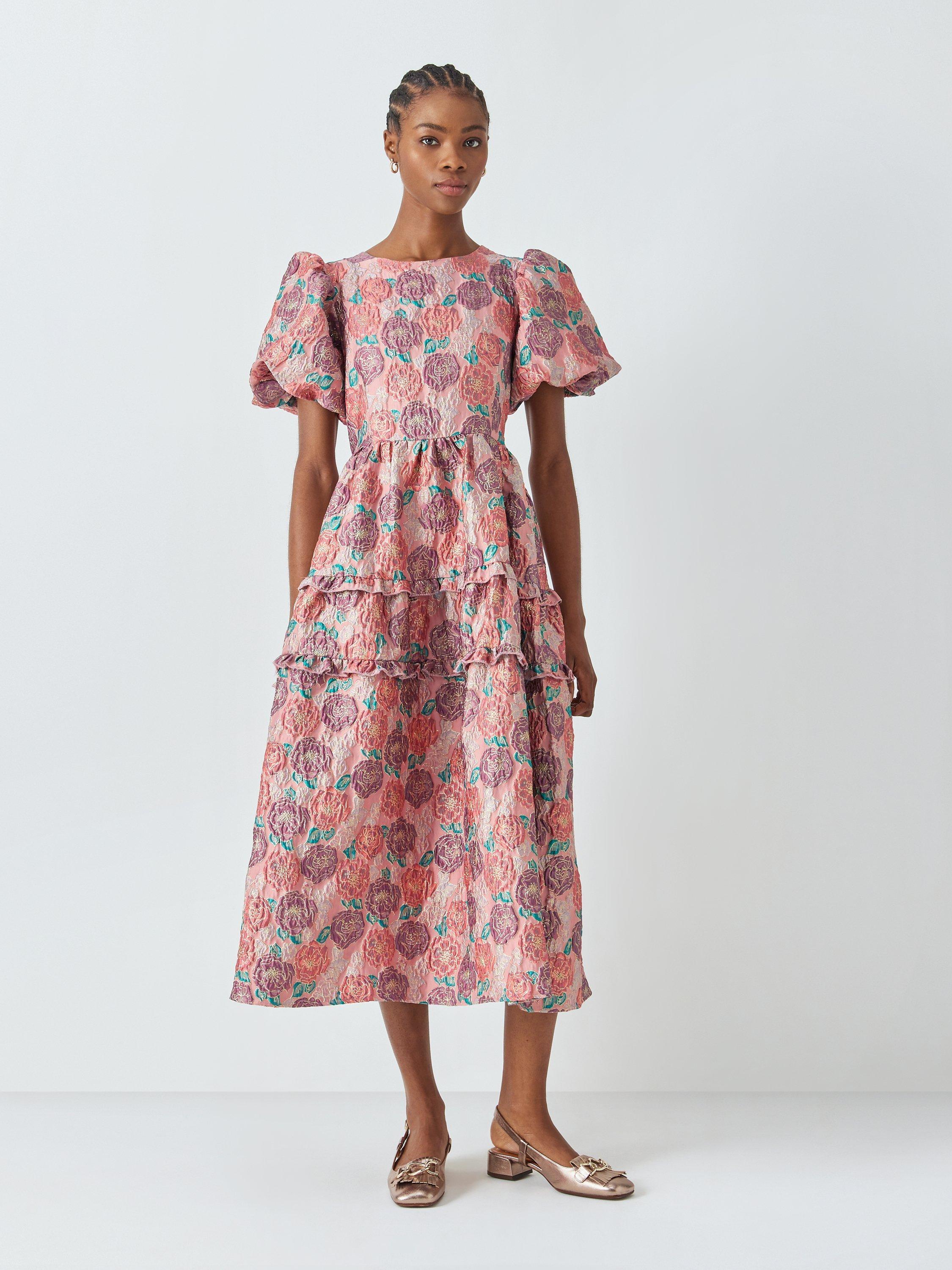 Sister Jane Nerissa Floral Jacquard Midi Dress, £215