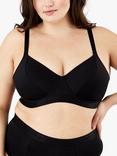 Oola Lingerie Everyday Full Cup Underwired Bra, Black