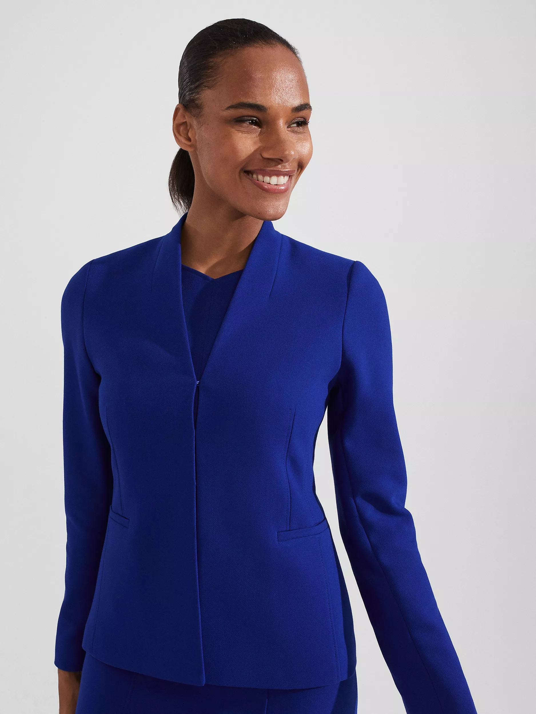 Hobbs Silvia Jacket Cobalt Blue