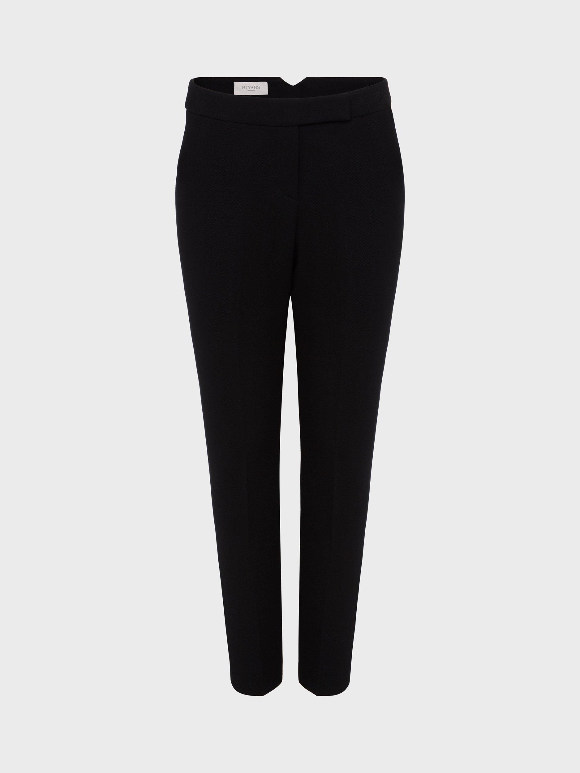 Product image 6 of 6, which shows Hobbs Charley Trousers, Black, 8