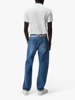 J.Lindeberg Pique Polo Shirt - view 2, White