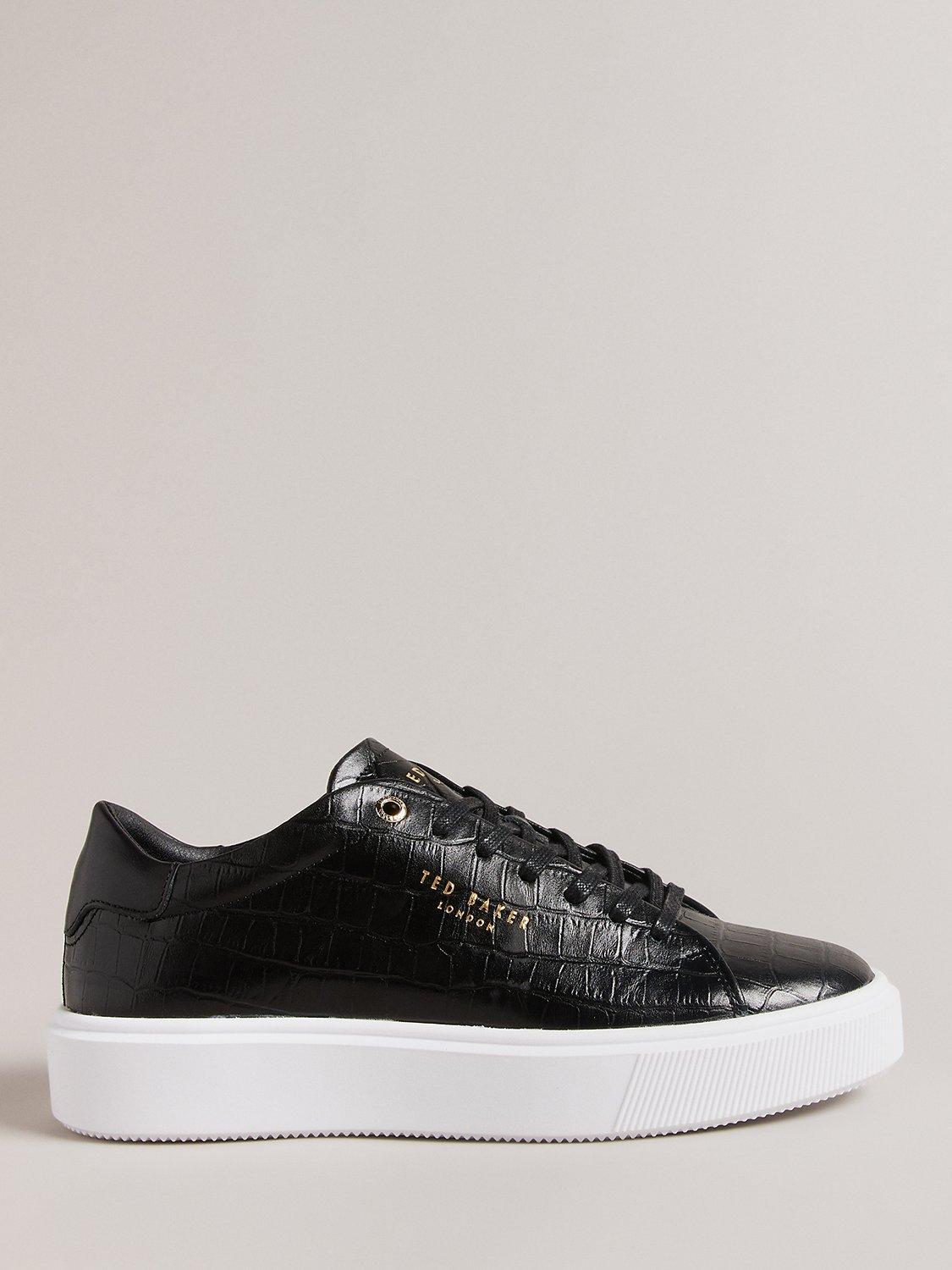 Leather ted baker womens trainers best sale