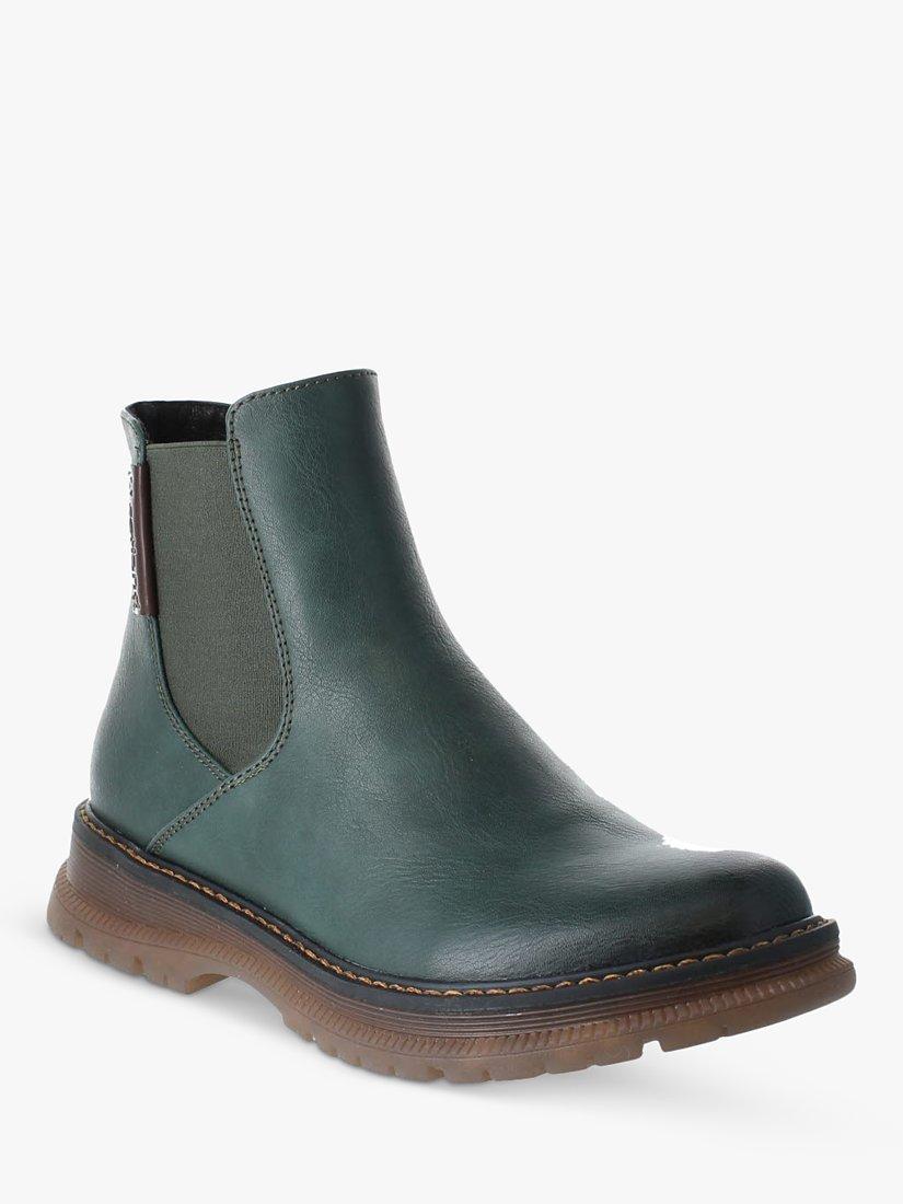 Product image 3 of 5, which shows Westland by Josef Seibel Peyton Chelsea Boots, Green, 6.5