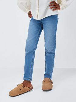 John Lewis Girl's Pull-On Jeggings, Mid Denim