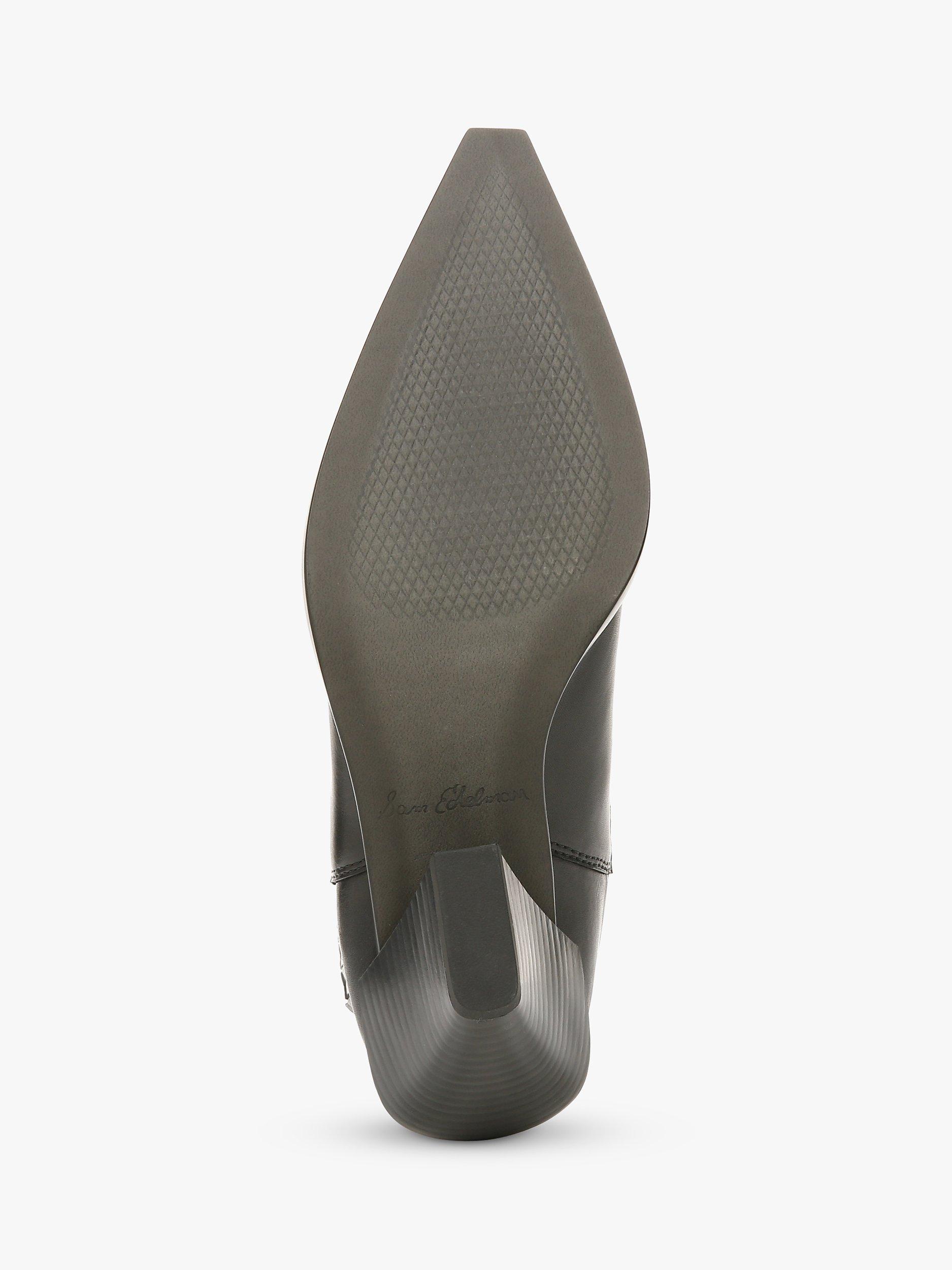 Product image 6 of 6, which shows Sam Edelman Mandey Ankle Boots, Black, 3