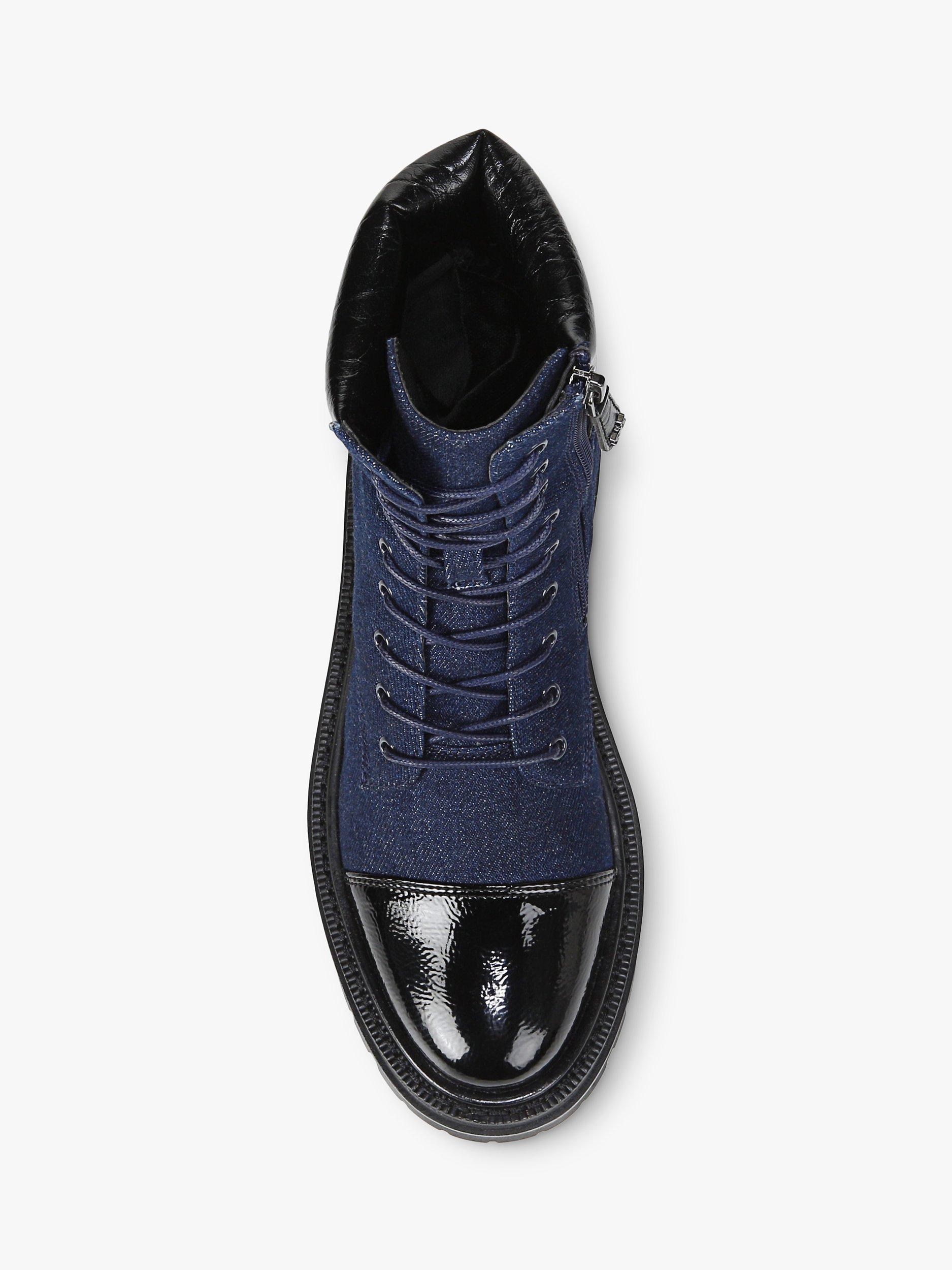 Sam Edelman Aleia Chelsea Boots, Navy/Black, 3