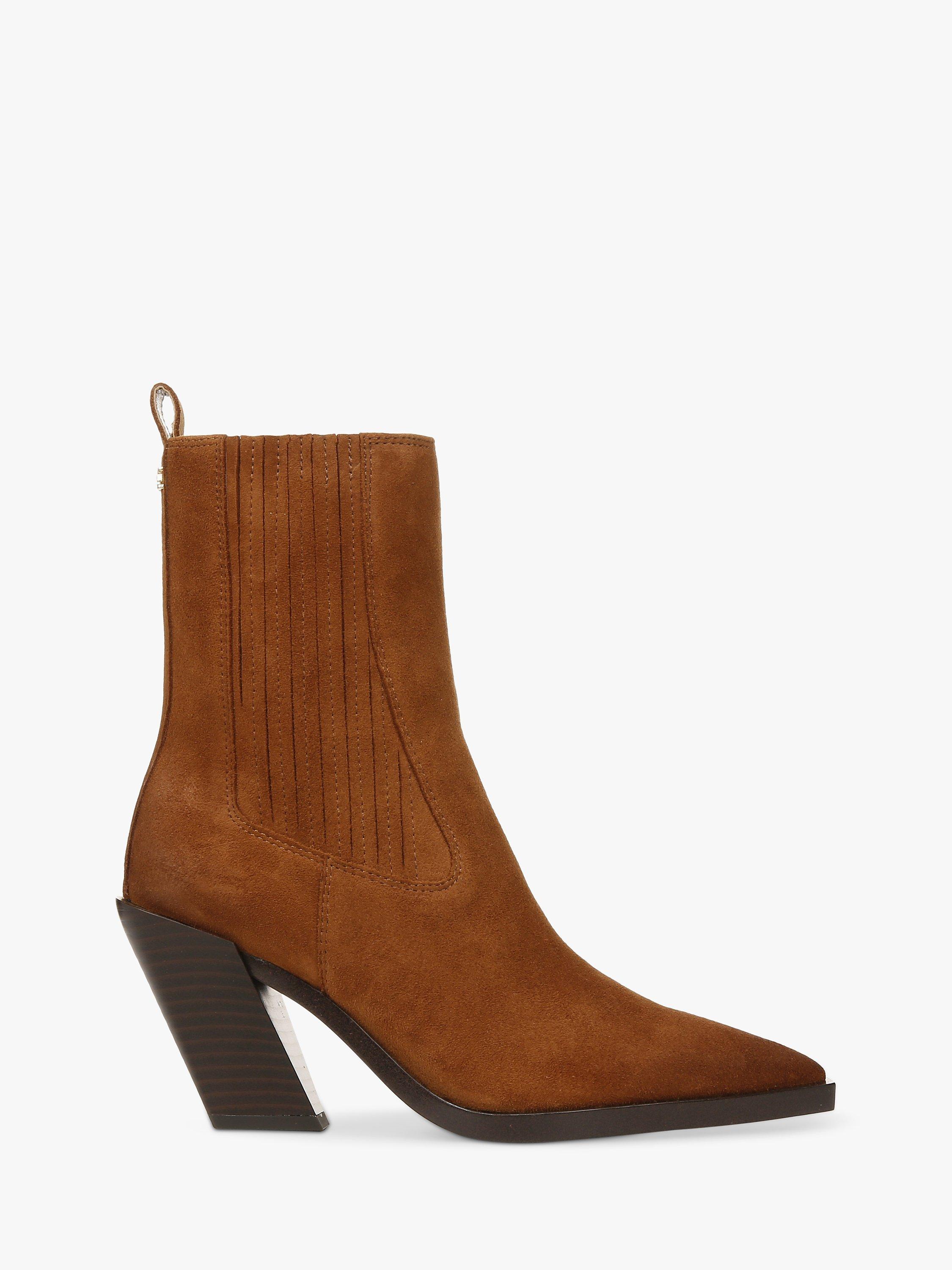 Product image 1 of 6, which shows Sam Edelman Mandey Ankle Boots, Frontier Brown, 3
