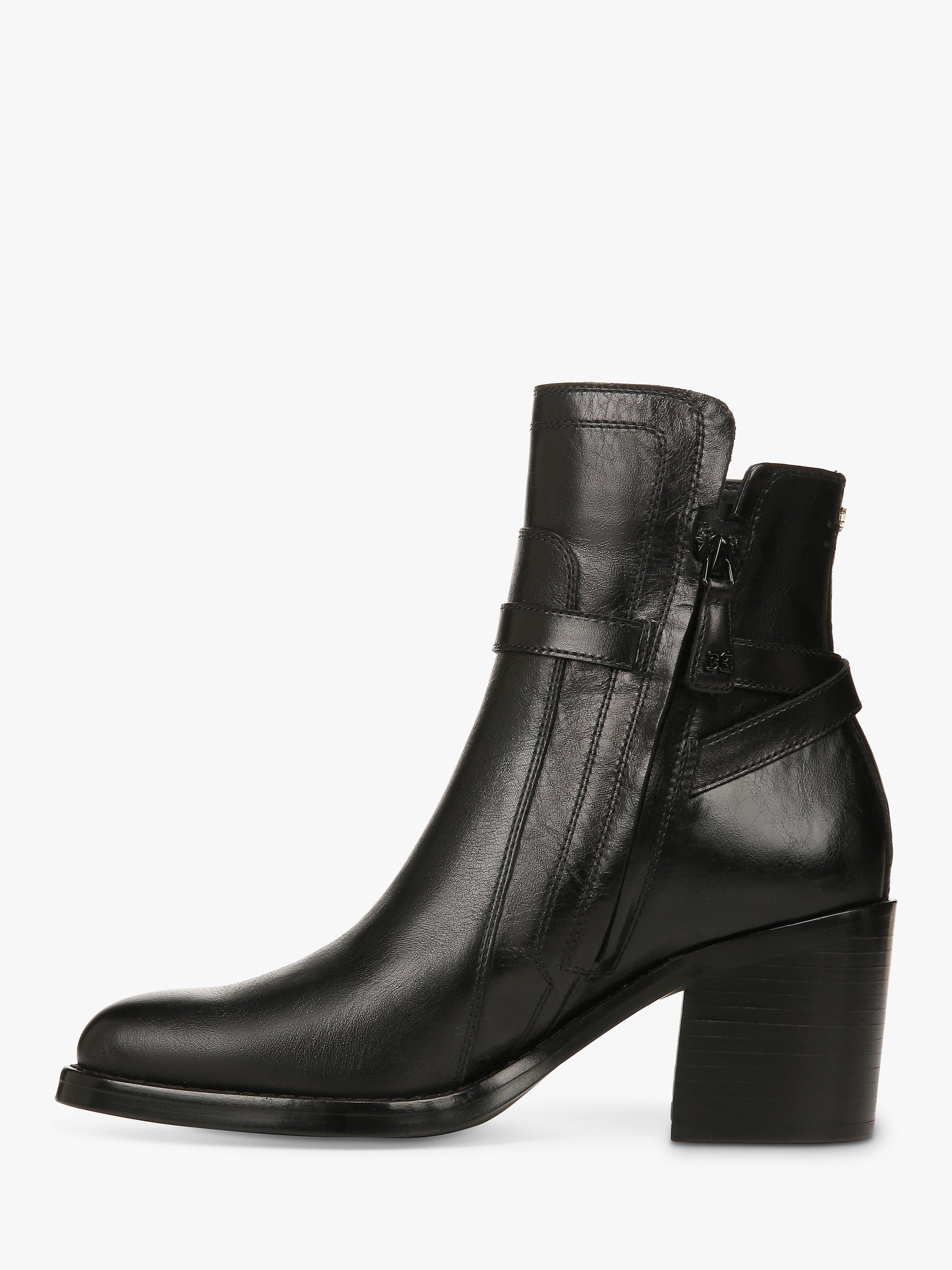 Product image 3 of 6, which shows Sam Edelman Simona Ankle Boots, Black, 3