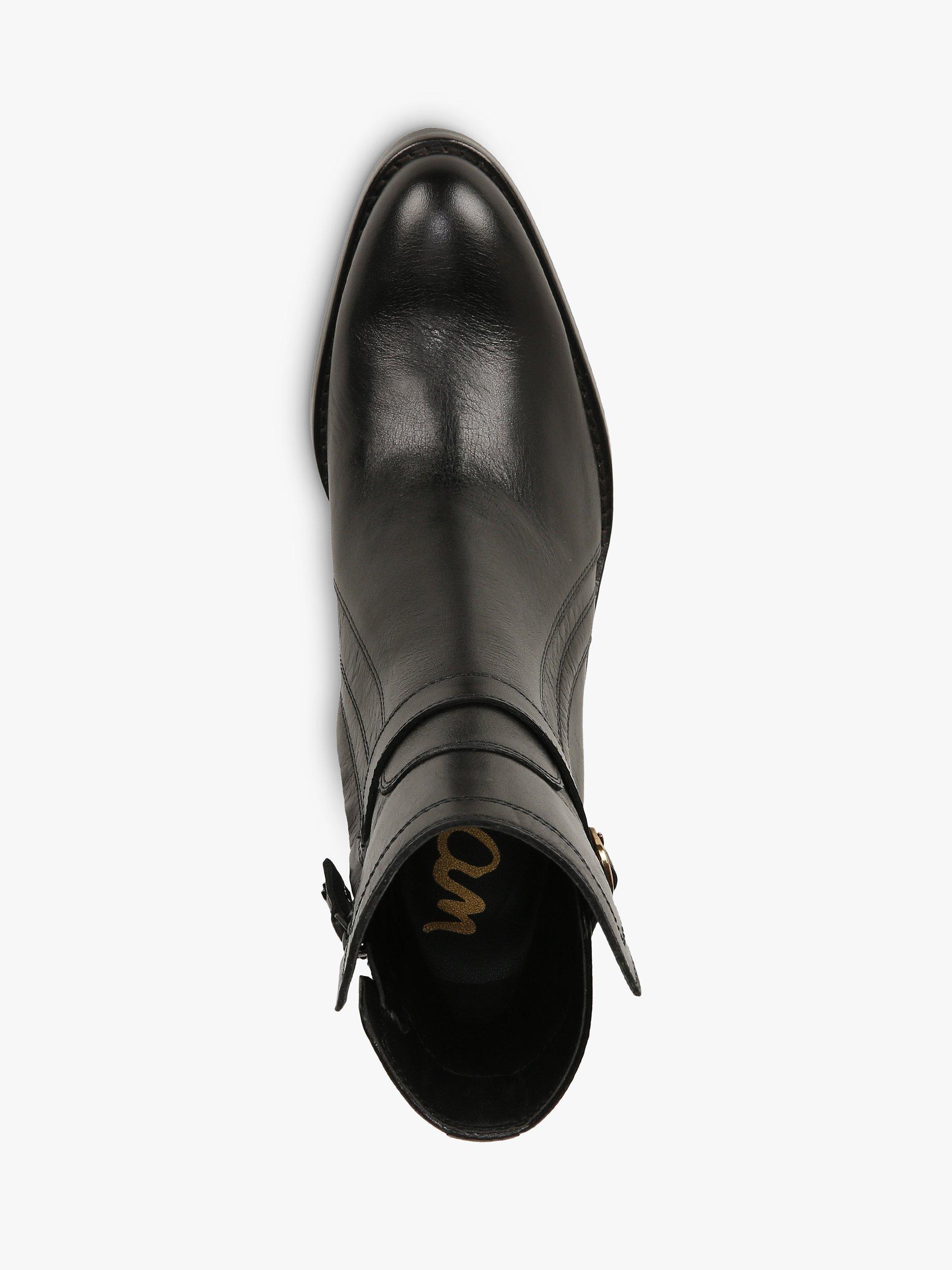 Product image 5 of 6, which shows Sam Edelman Simona Ankle Boots, Black, 3