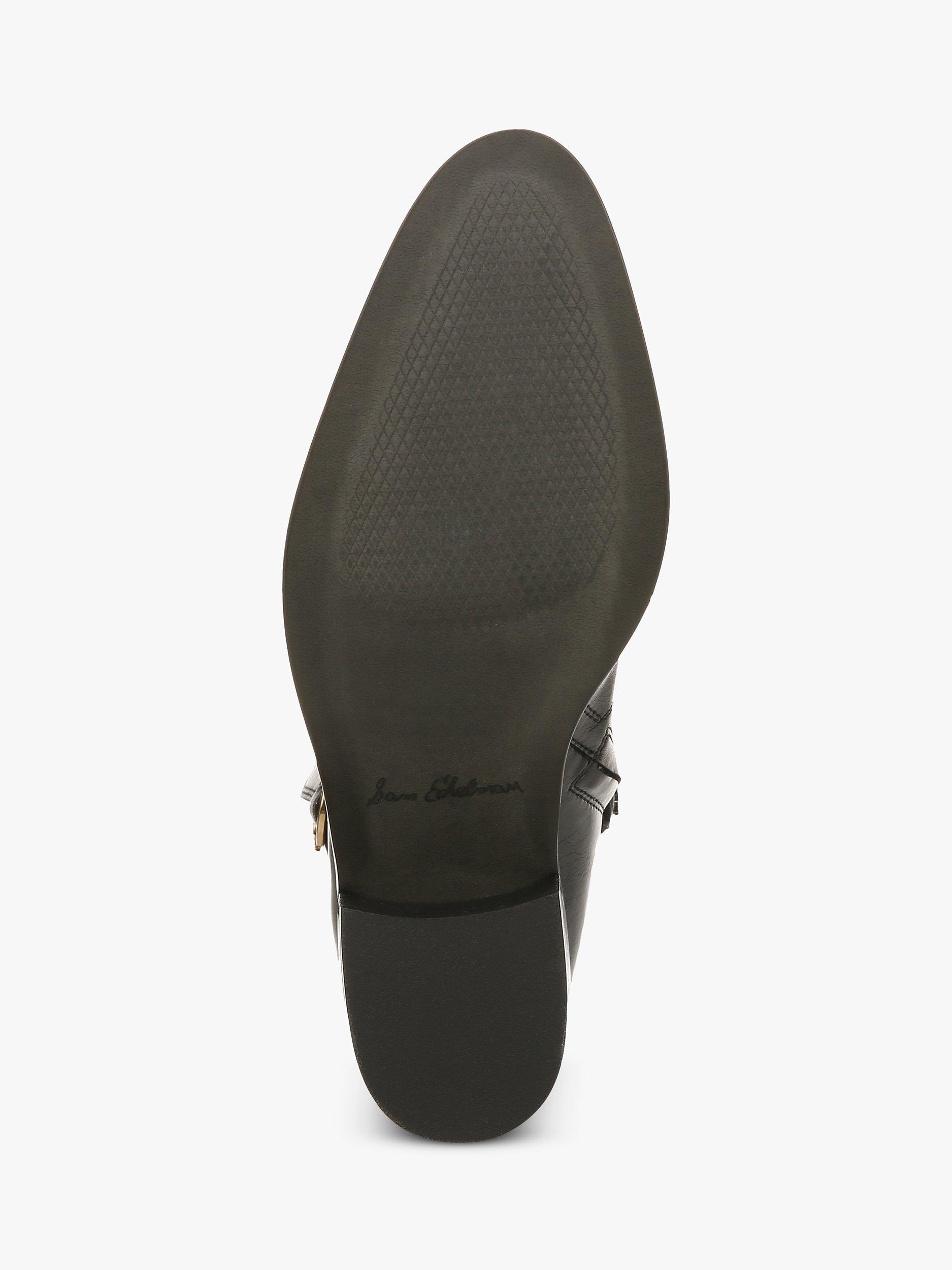 Product image 6 of 6, which shows Sam Edelman Simona Ankle Boots, Black, 3