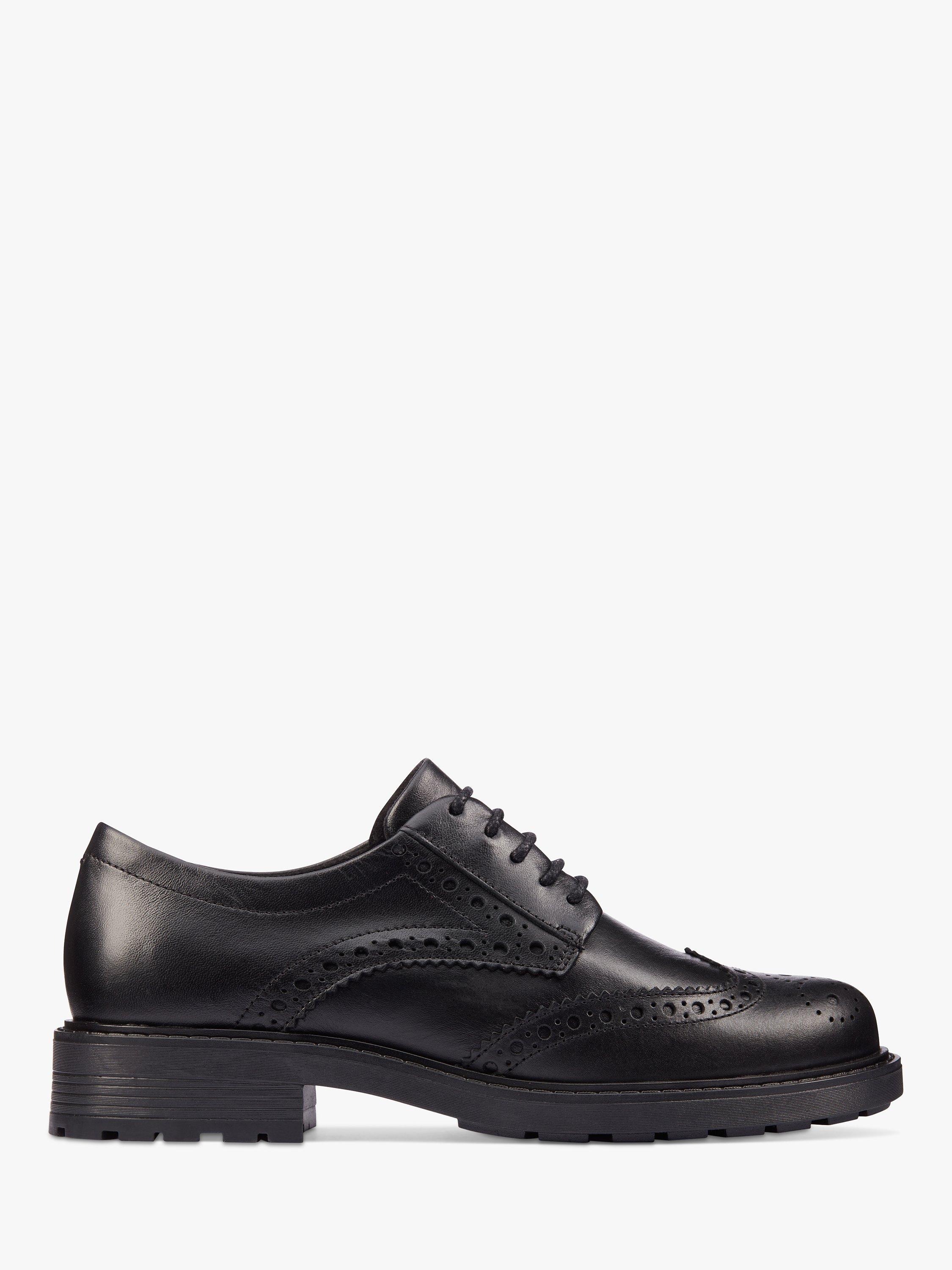 Clarks Orinoco 2 Limit Leather Brogues Black