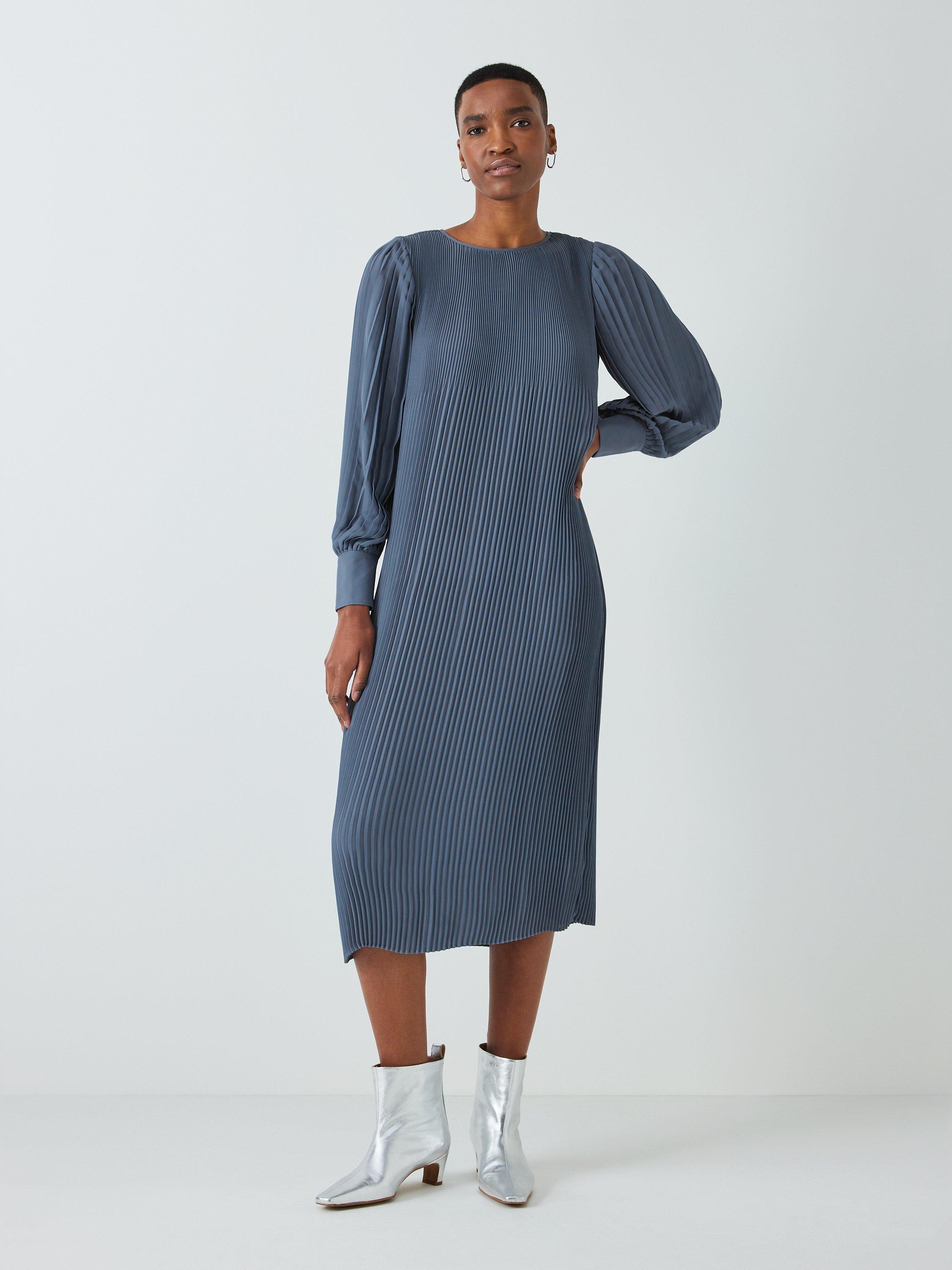 John Lewis Pleated Midi Dress